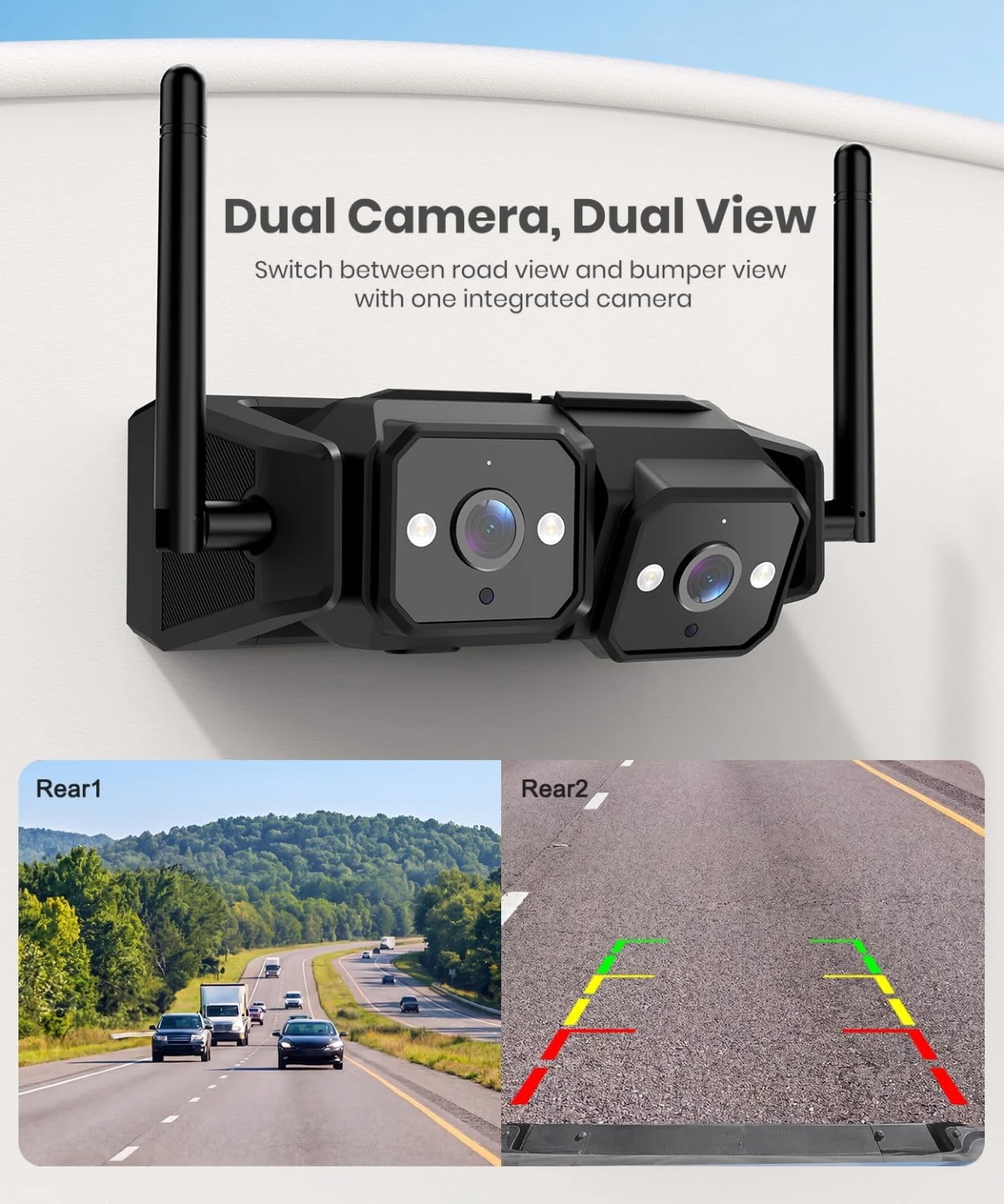 AUTO-VOX RV Backup Camera Wireless 7 Inch HD Monitor - photo 4
