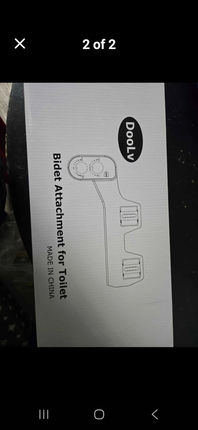 DooLy Bidet Attachment for Toilet