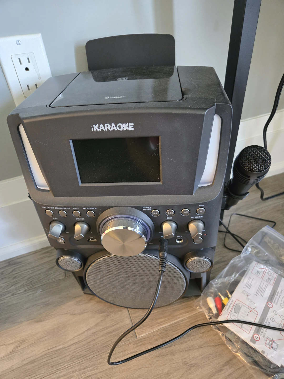 Karaoke Machine with Microphone