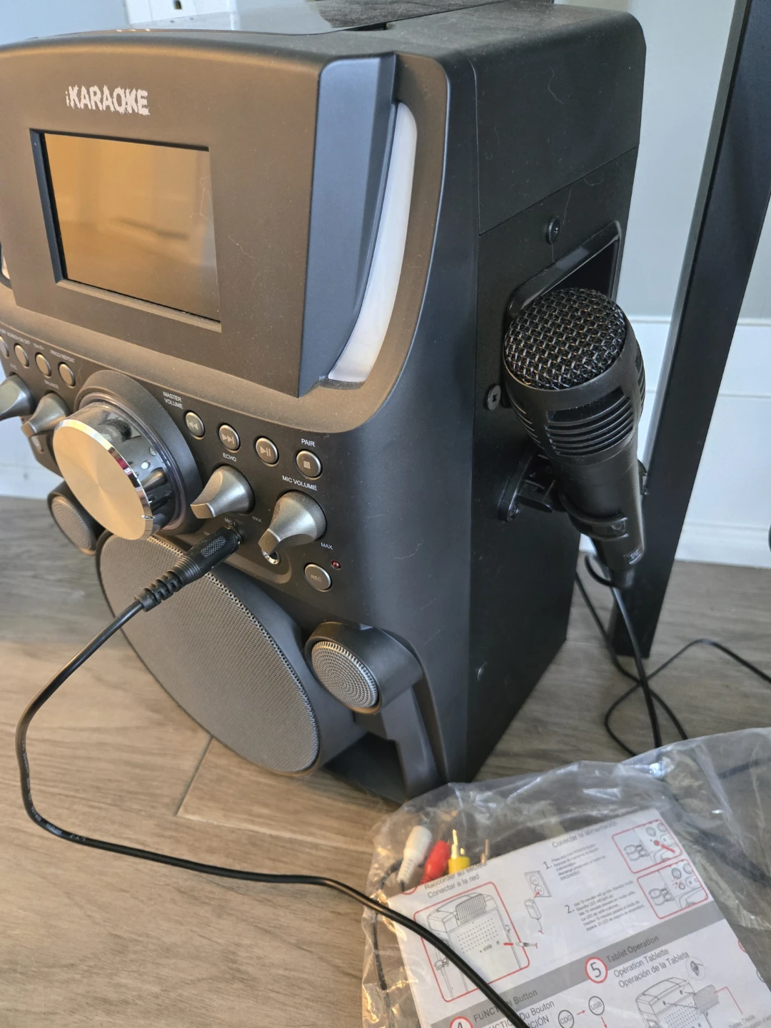 Karaoke Machine with Microphone - photo 2
