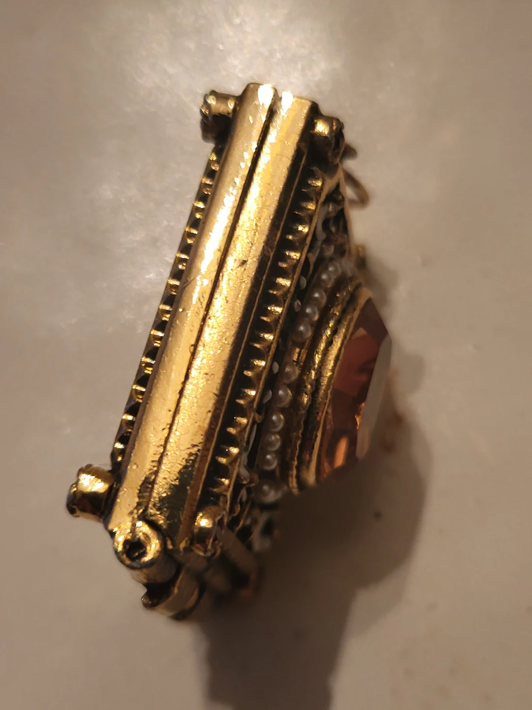 Vintage Ornate Locket Pendant - photo 2
