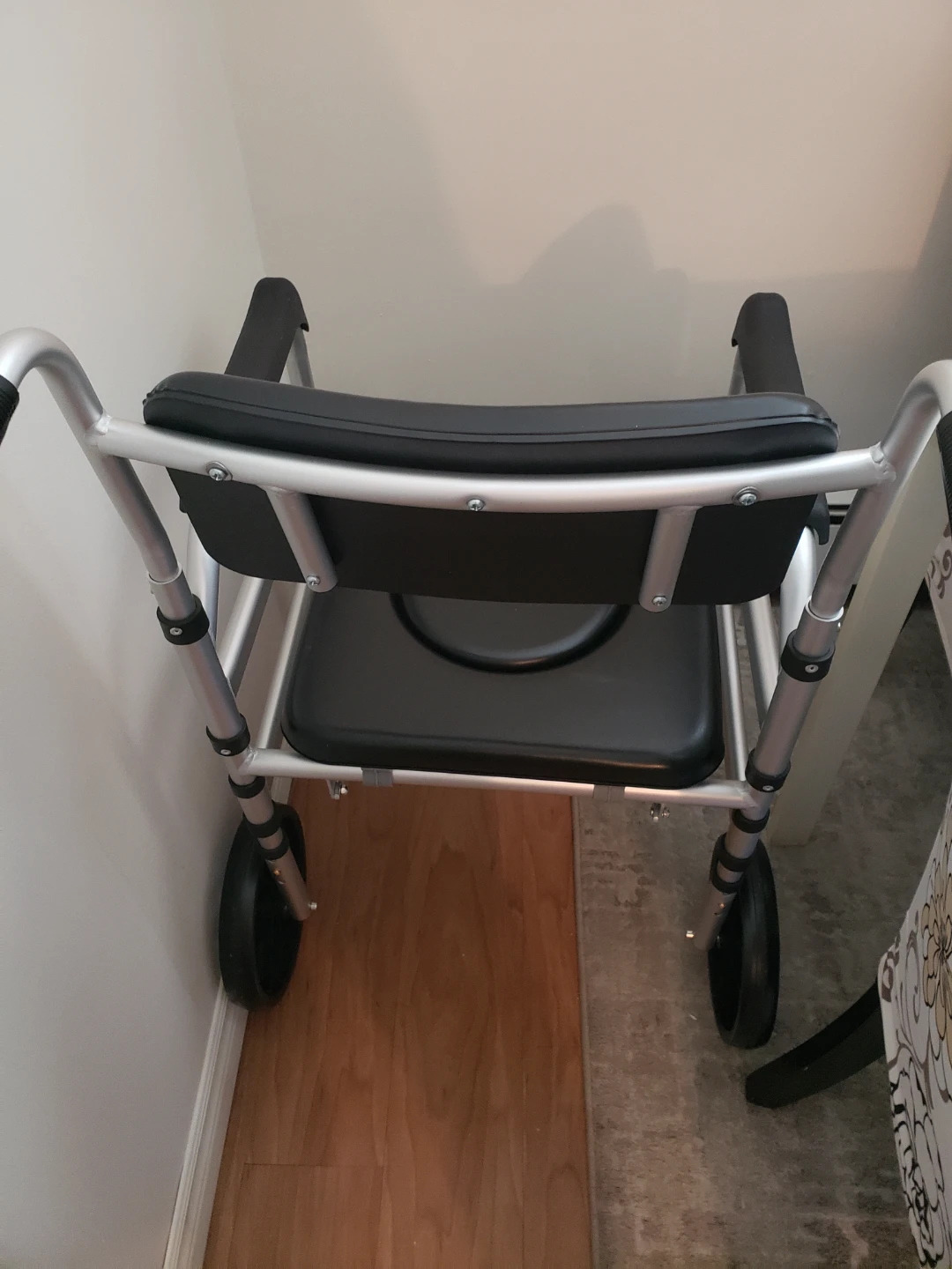 Walker with Seat and Wheels