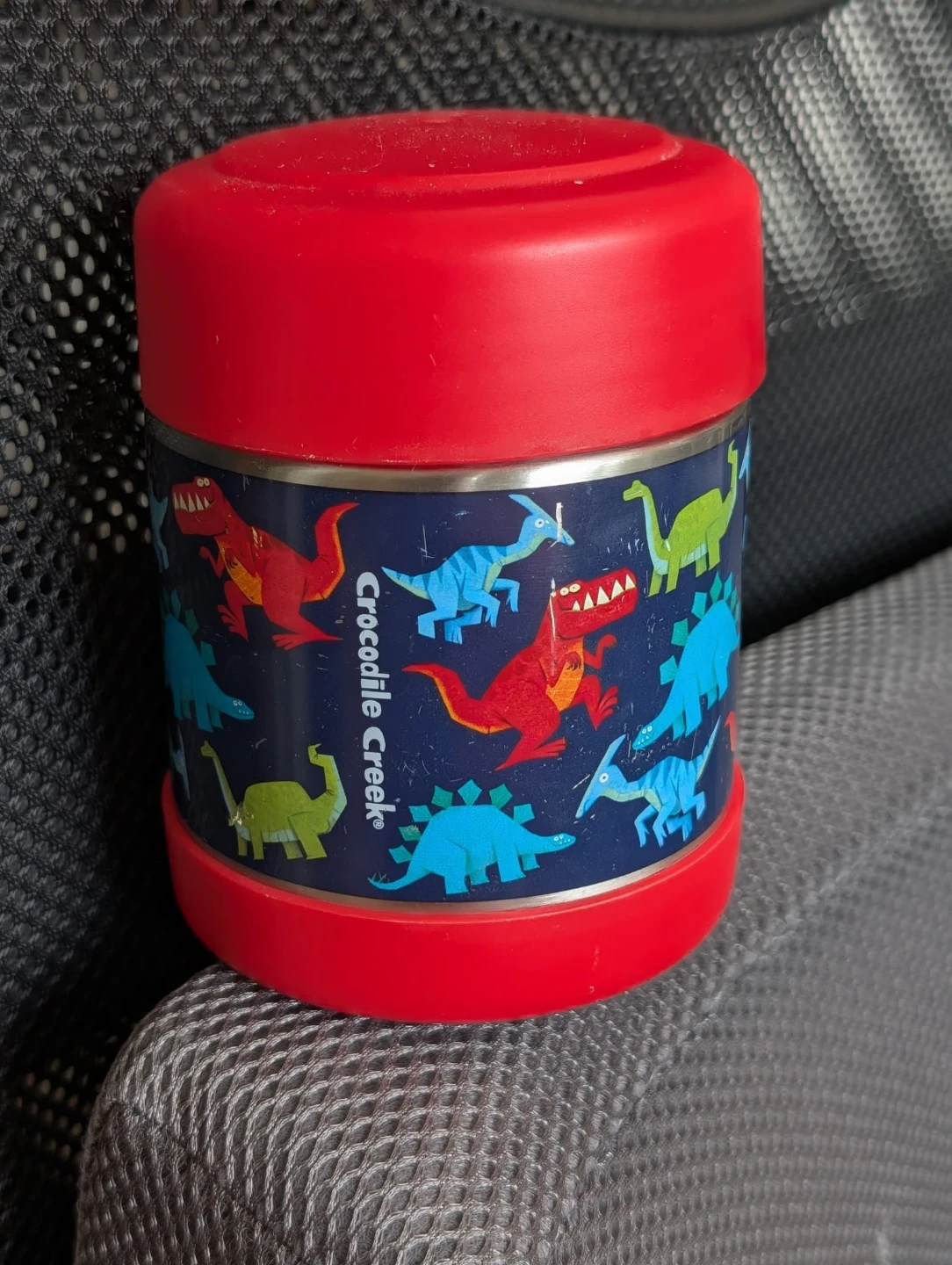 Crocodile Creek Kids Food Jar - Dinosaur Theme