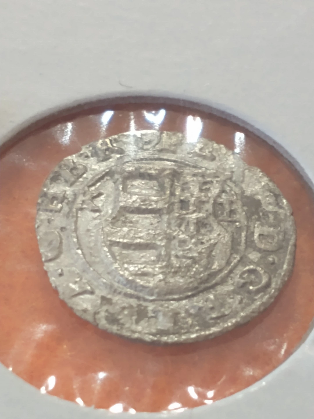 Sweet 1633 Kingdom of Hungary Ferdinand II silver denar - photo 2