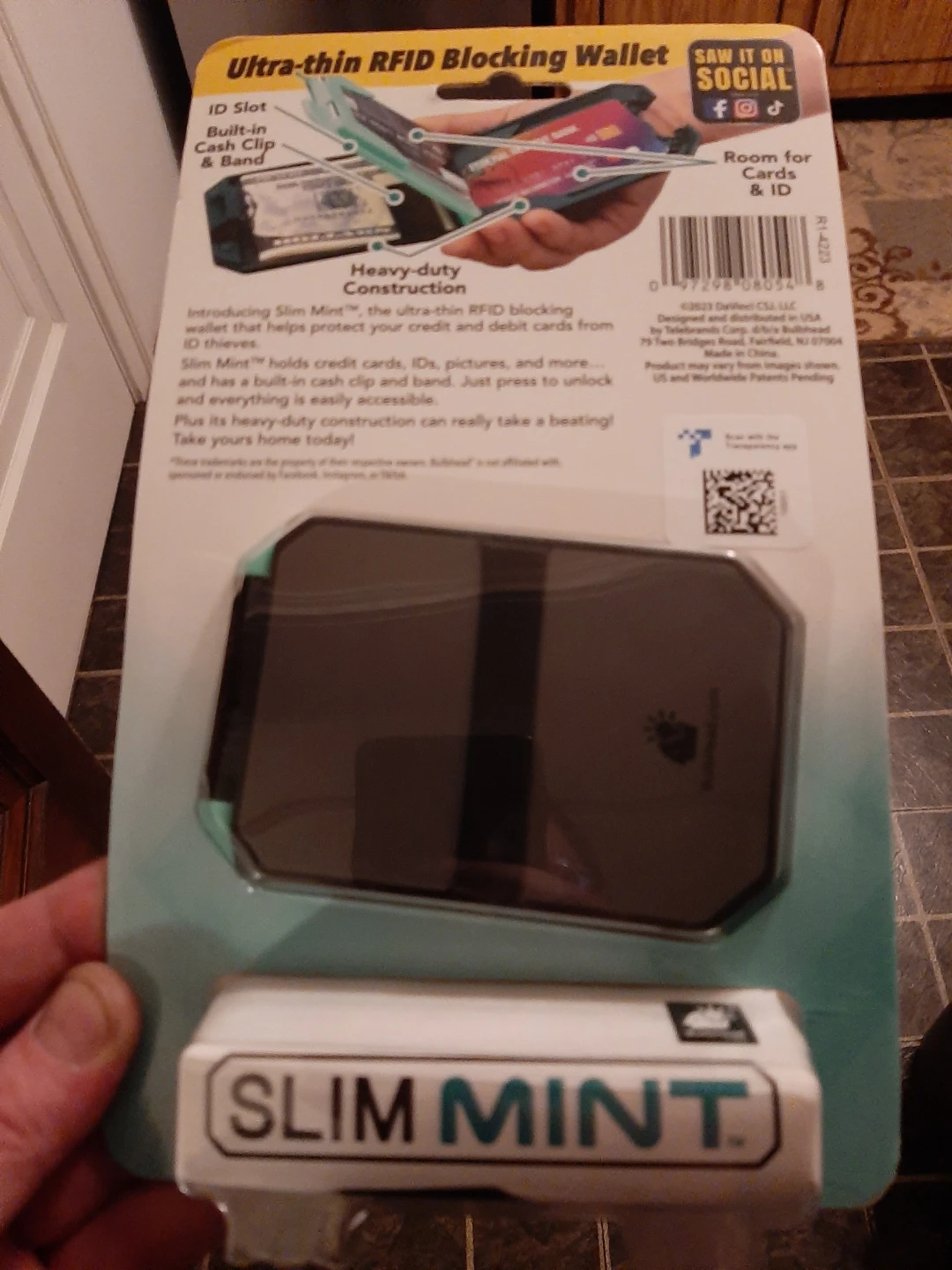 Slim Mint Ultra-thin RFID Blocking Wallet - photo 3