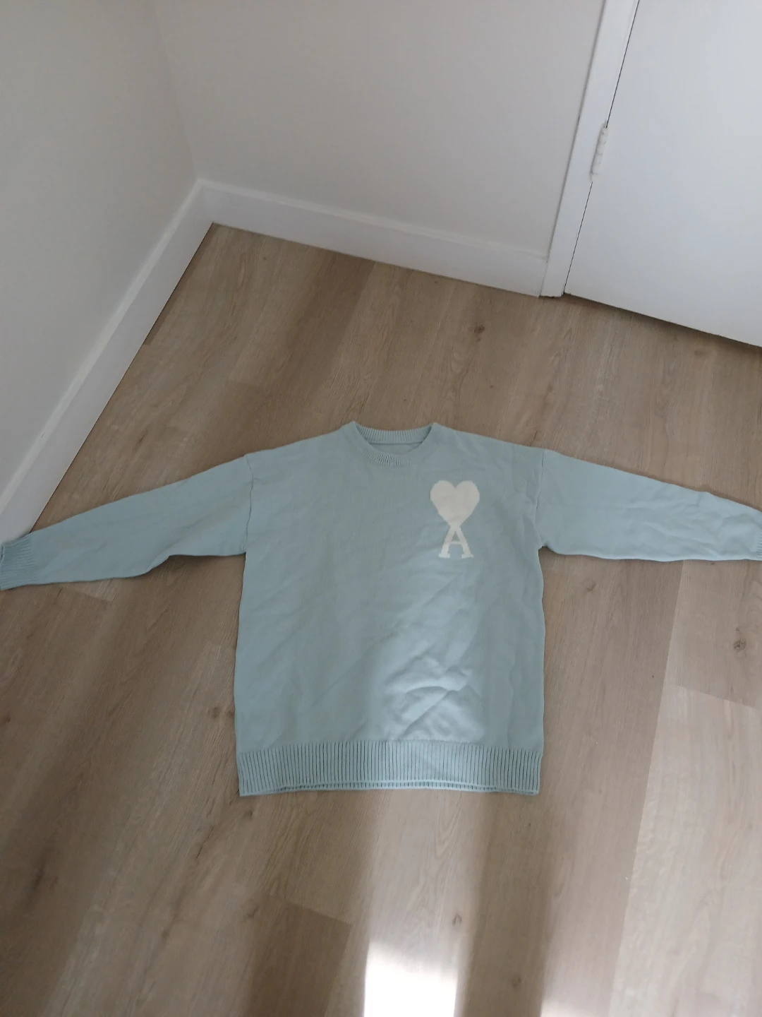 AMI Paris Sweater - Light Blue