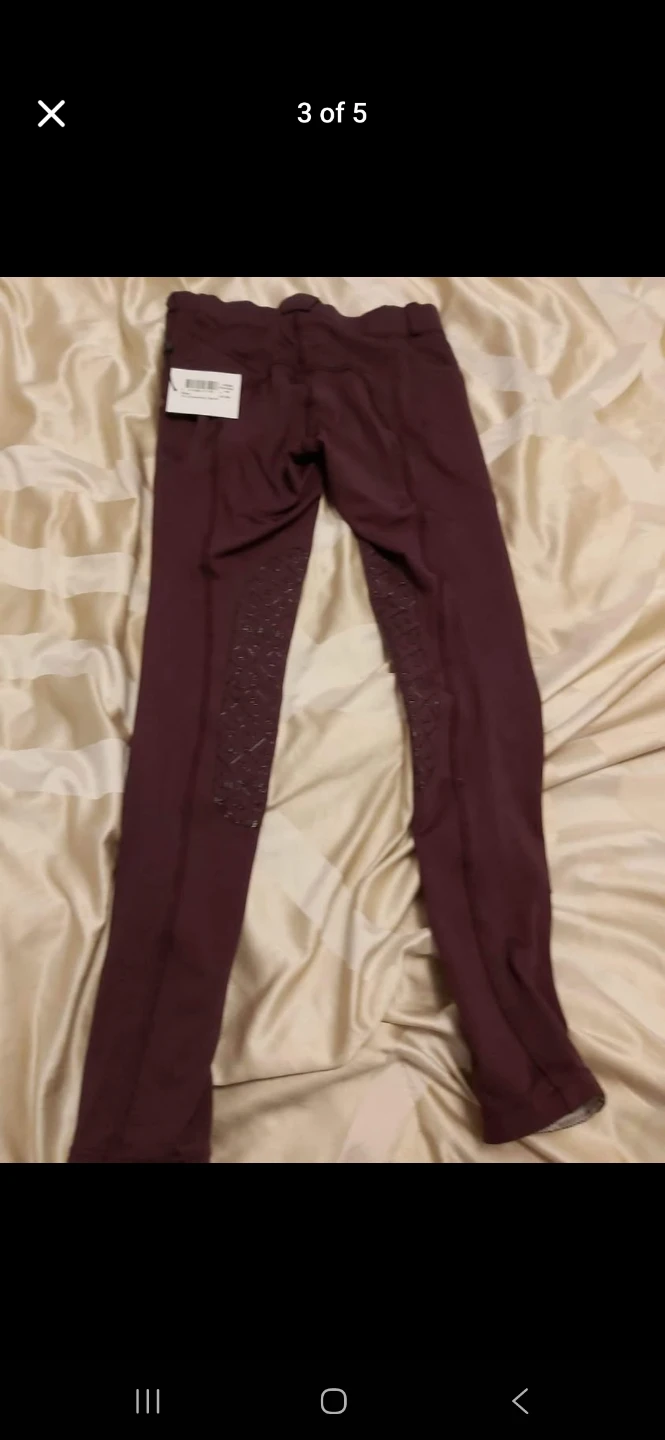 OV LDS Aerowick Tights Wine riding breeches new with tags - photo 2
