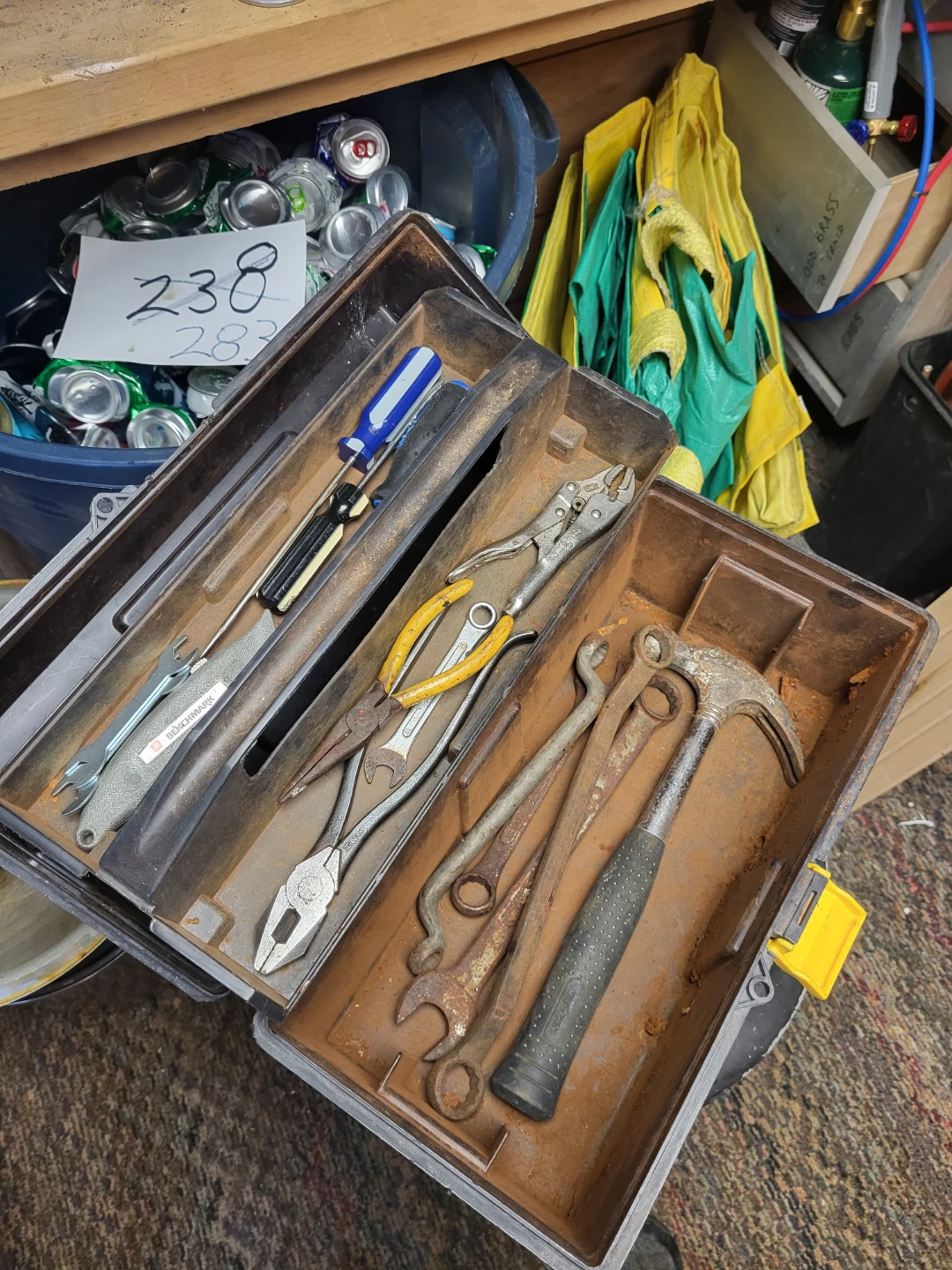 Toolbox with Tools $13 Cash