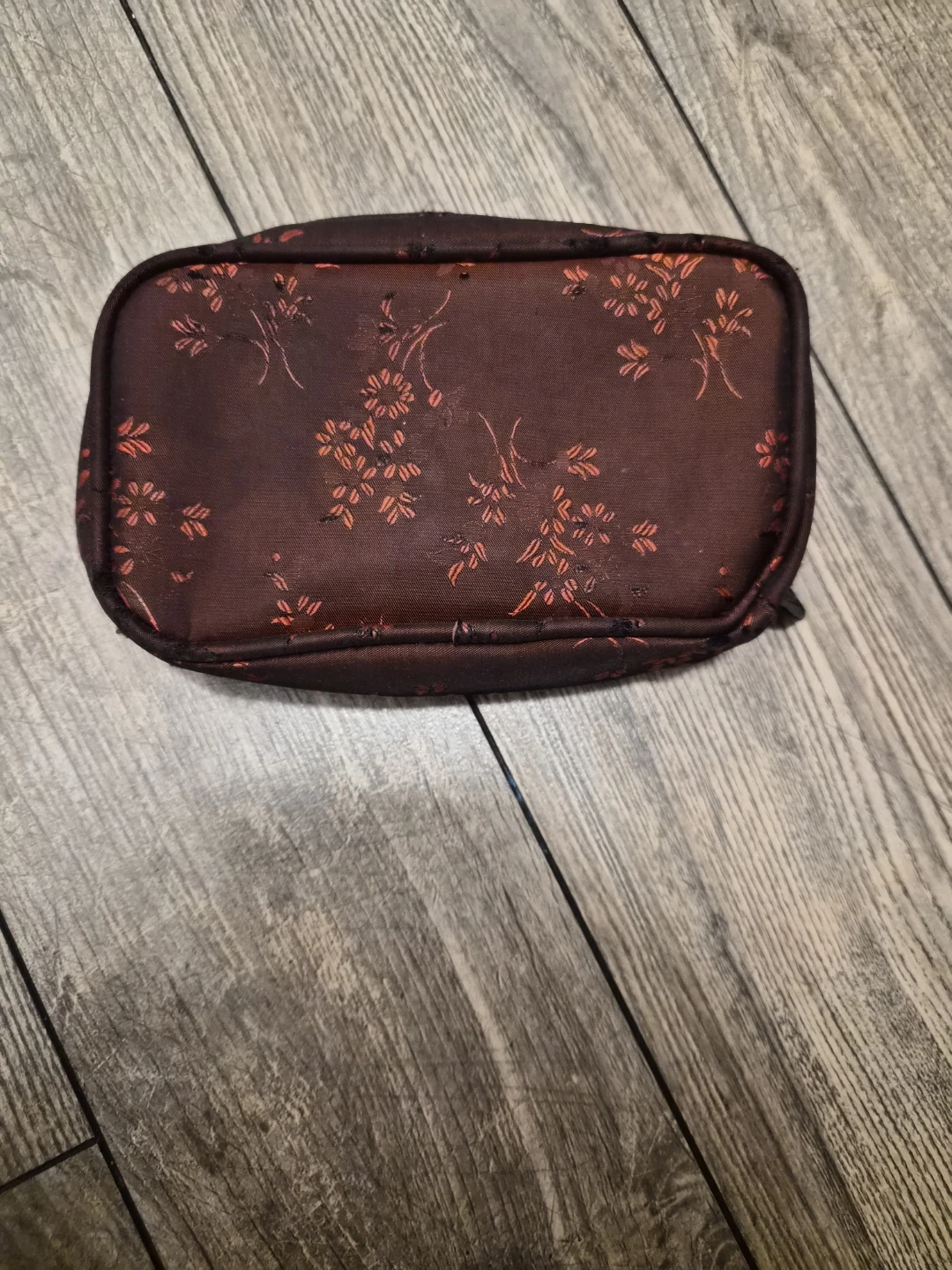 Small floral print pouch from Shiseido