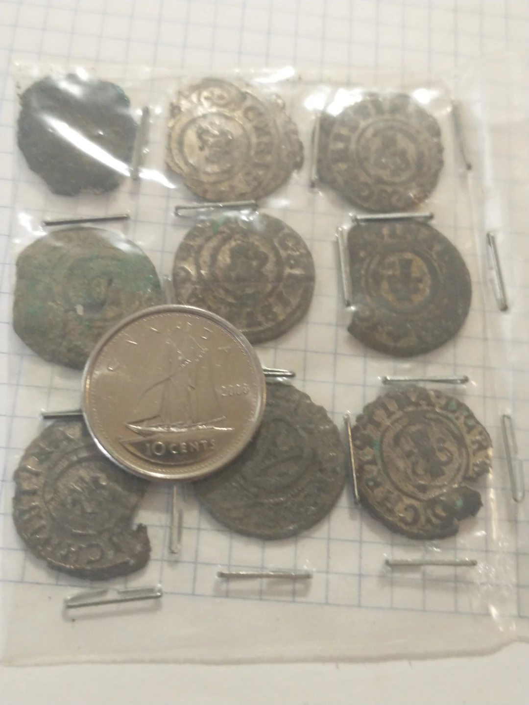 1640s Lot of 9 Polish Lithuanian Commonwealth solidus coins - photo 5