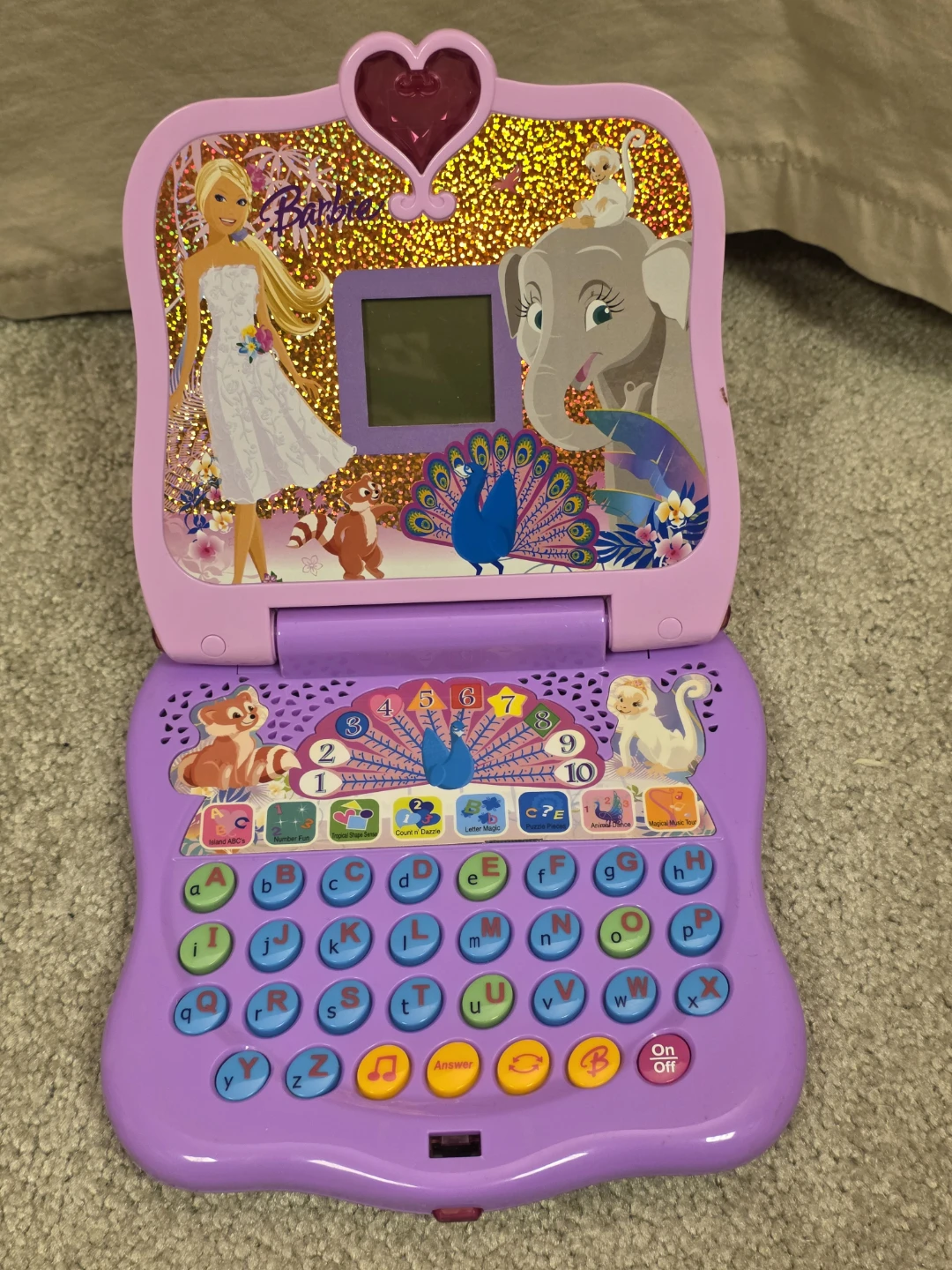 Rare MATTEL BARBIE ISLAND PRINCESS ROSELLA ELECTRONIC LAPTOP - photo 2