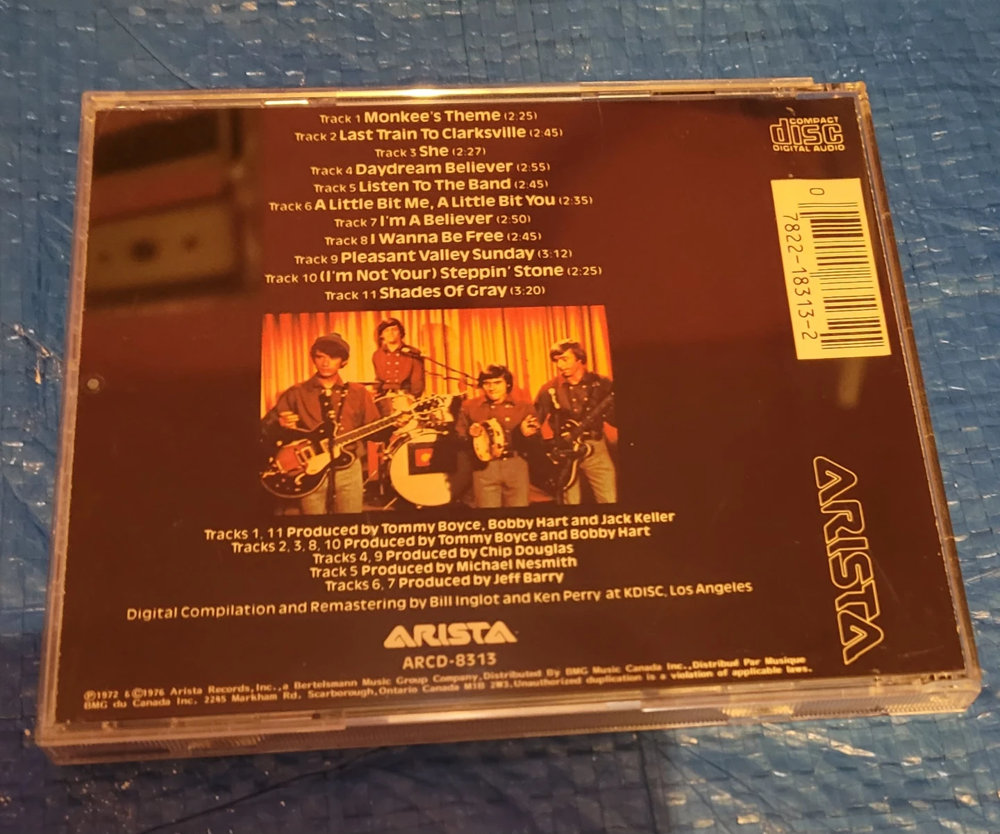 The Monkees Greatest Hits CD - photo 2