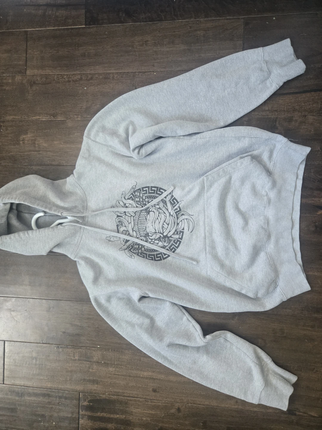Grey crooks and castles hoodie