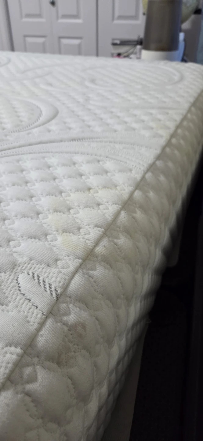 King size bed frame and mattress - photo 4
