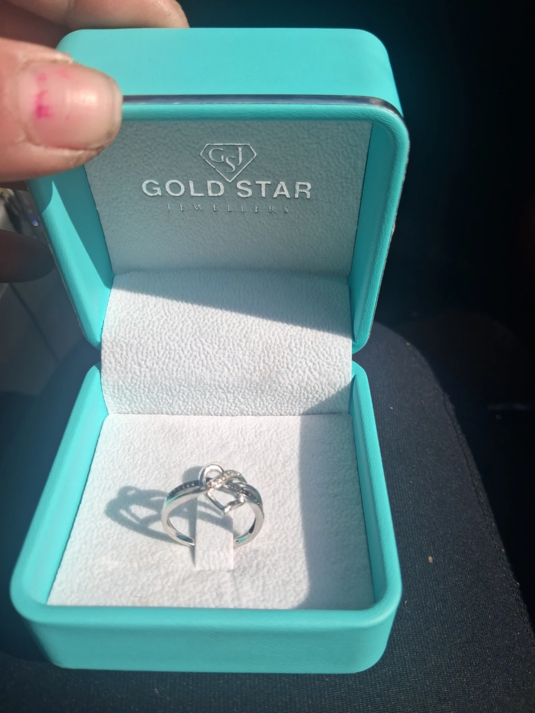 Gold Star Jewellers Heart Ring