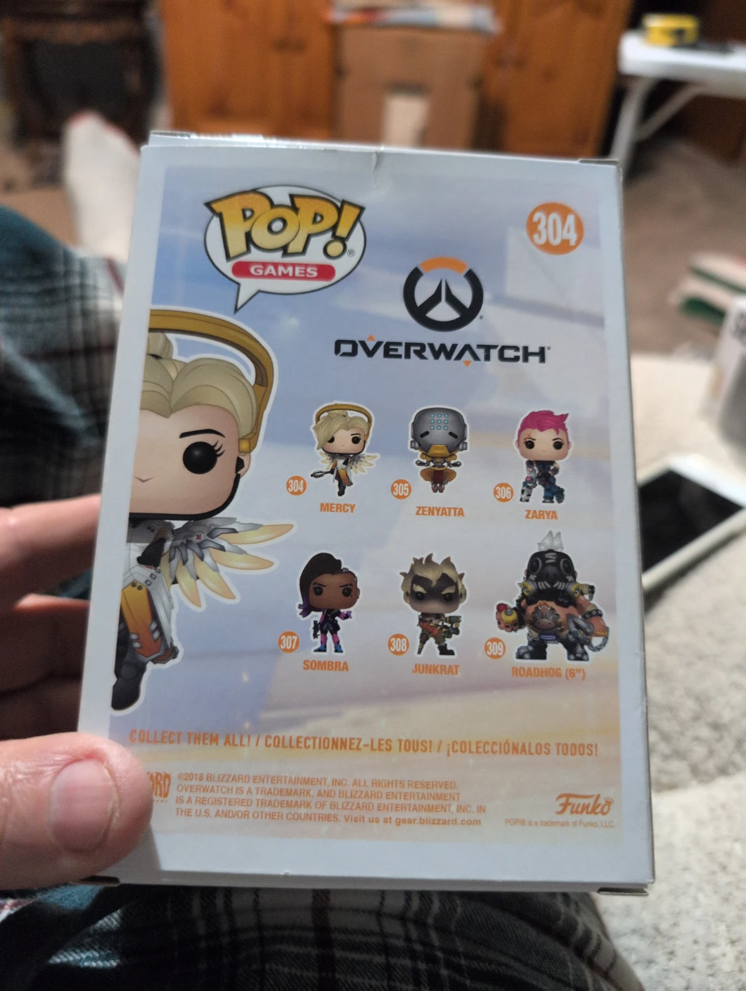 Funko Pop! Overwatch Mercy #304 Vinyl Figure - photo 2