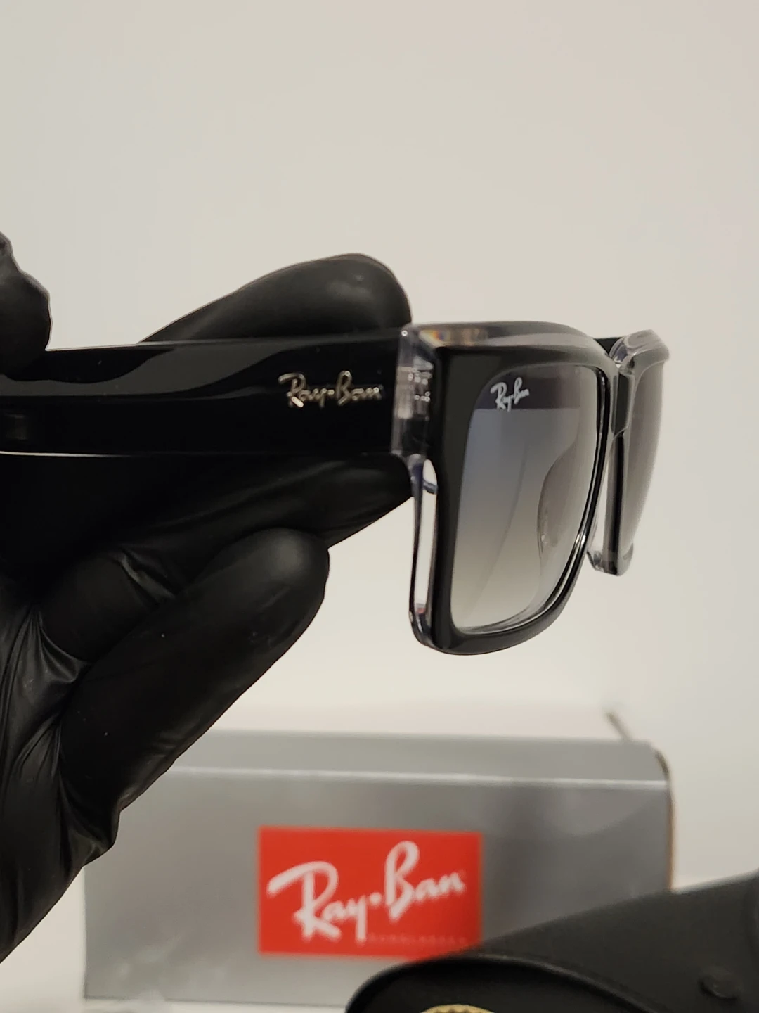 Ray-Ban RB2191 Inverness Black Blue Gradient NEW Full Set - photo 5