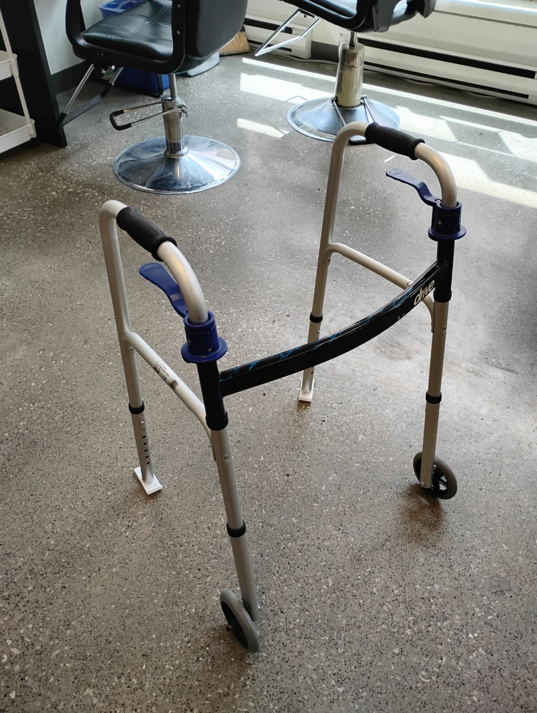 Drive Two-Button Folding Walker