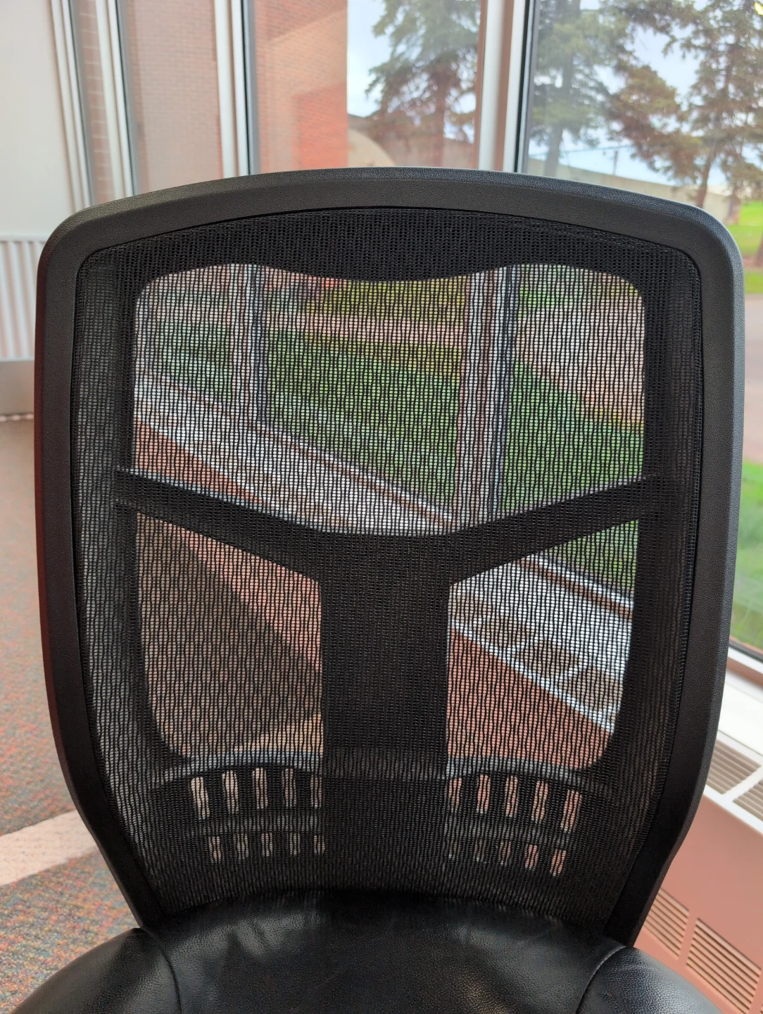 Black Office Chair with Mesh Back - photo 5