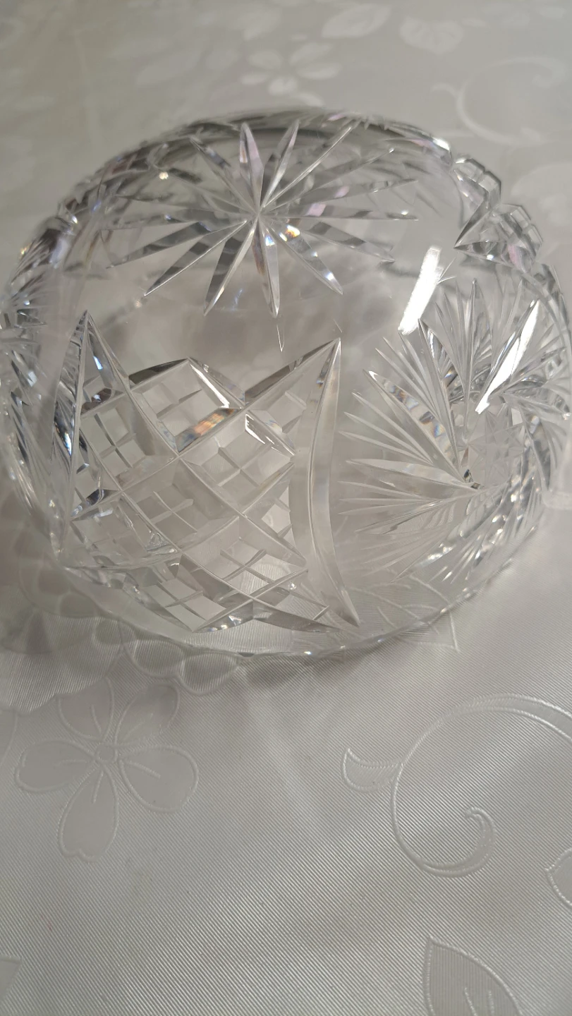 Crystal Cut Glass Bowl - photo 4
