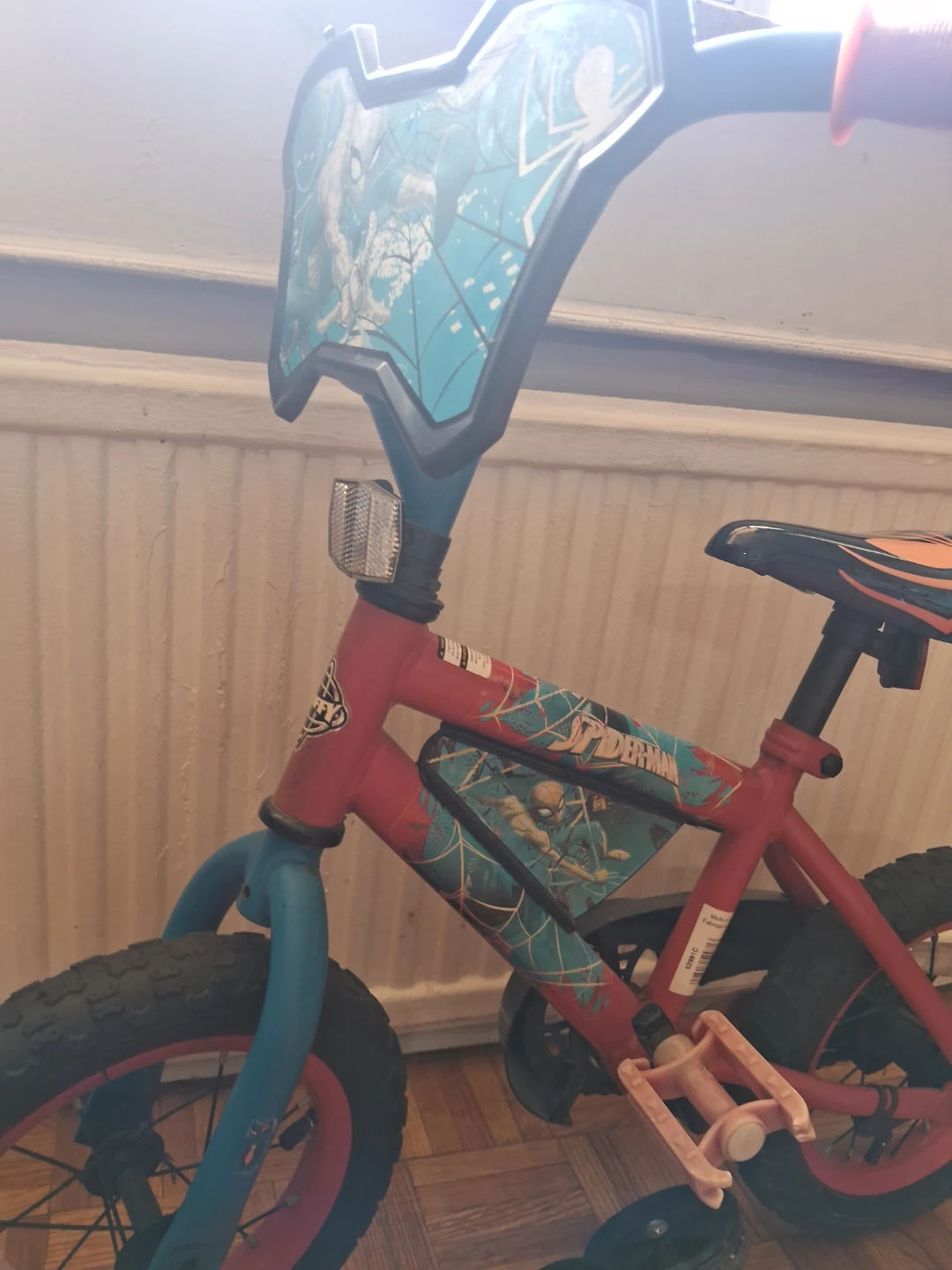 Kids Spider-Man Training Bike - photo 2