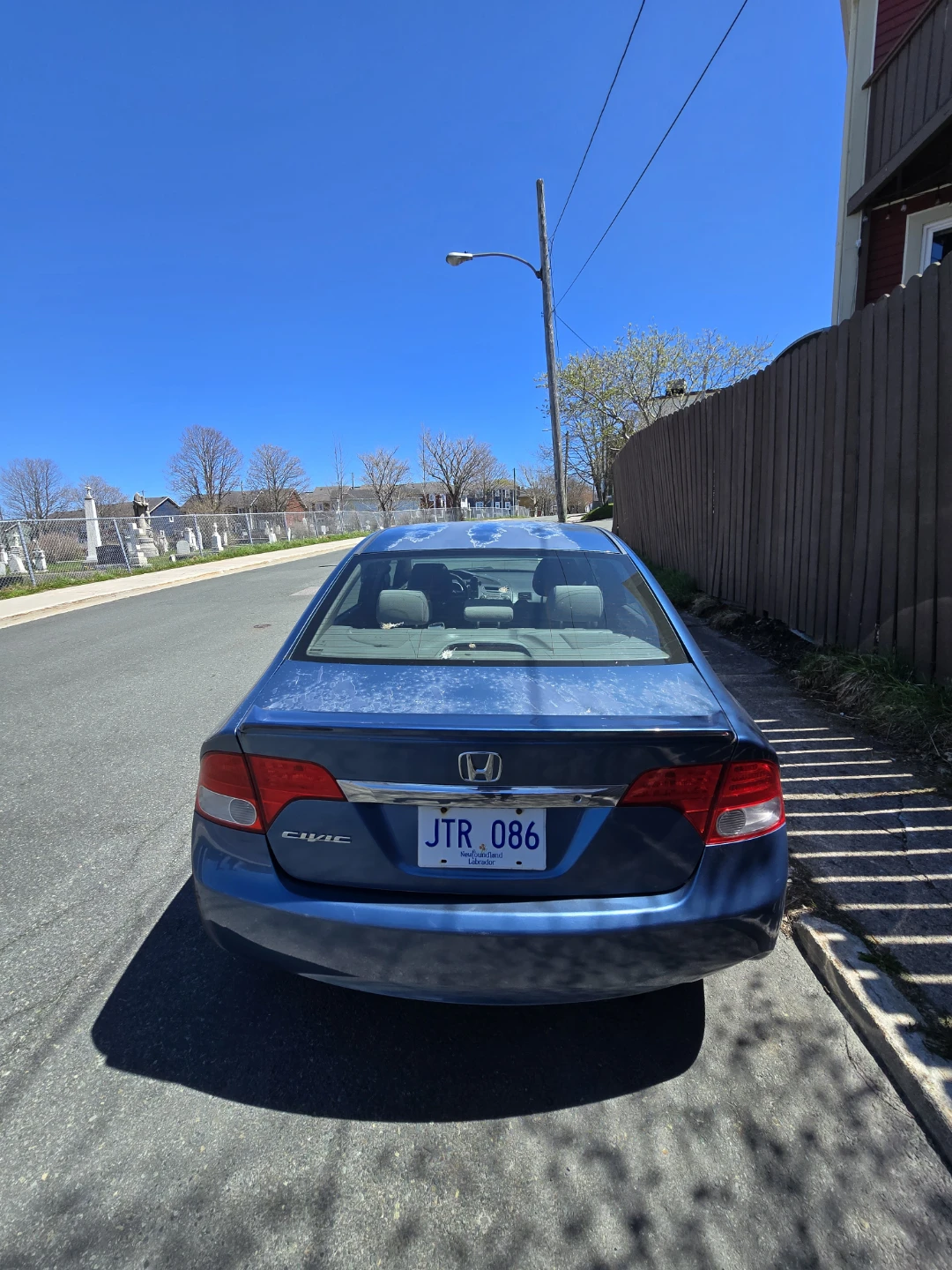 Blue Honda Civic 2010 - photo 2