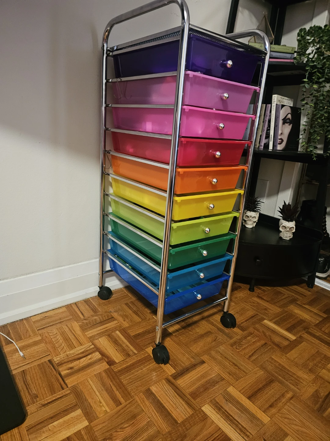 10-Drawer Rolling Storage Cart Rainbow - photo 2