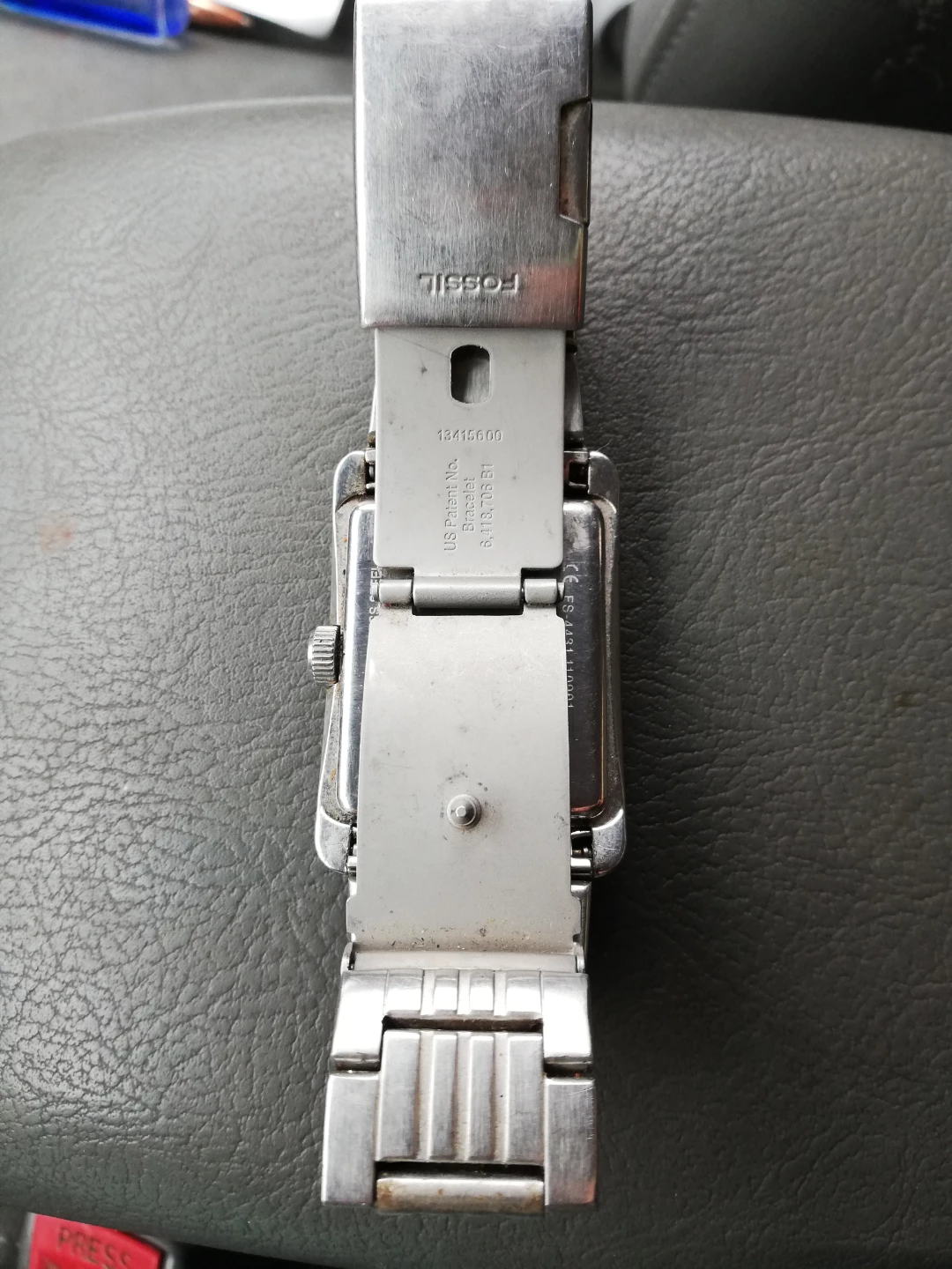 Fossil Rectangular Men's Watch - photo 2