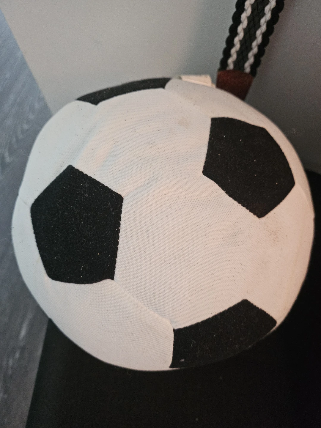 Soccer ball pillow