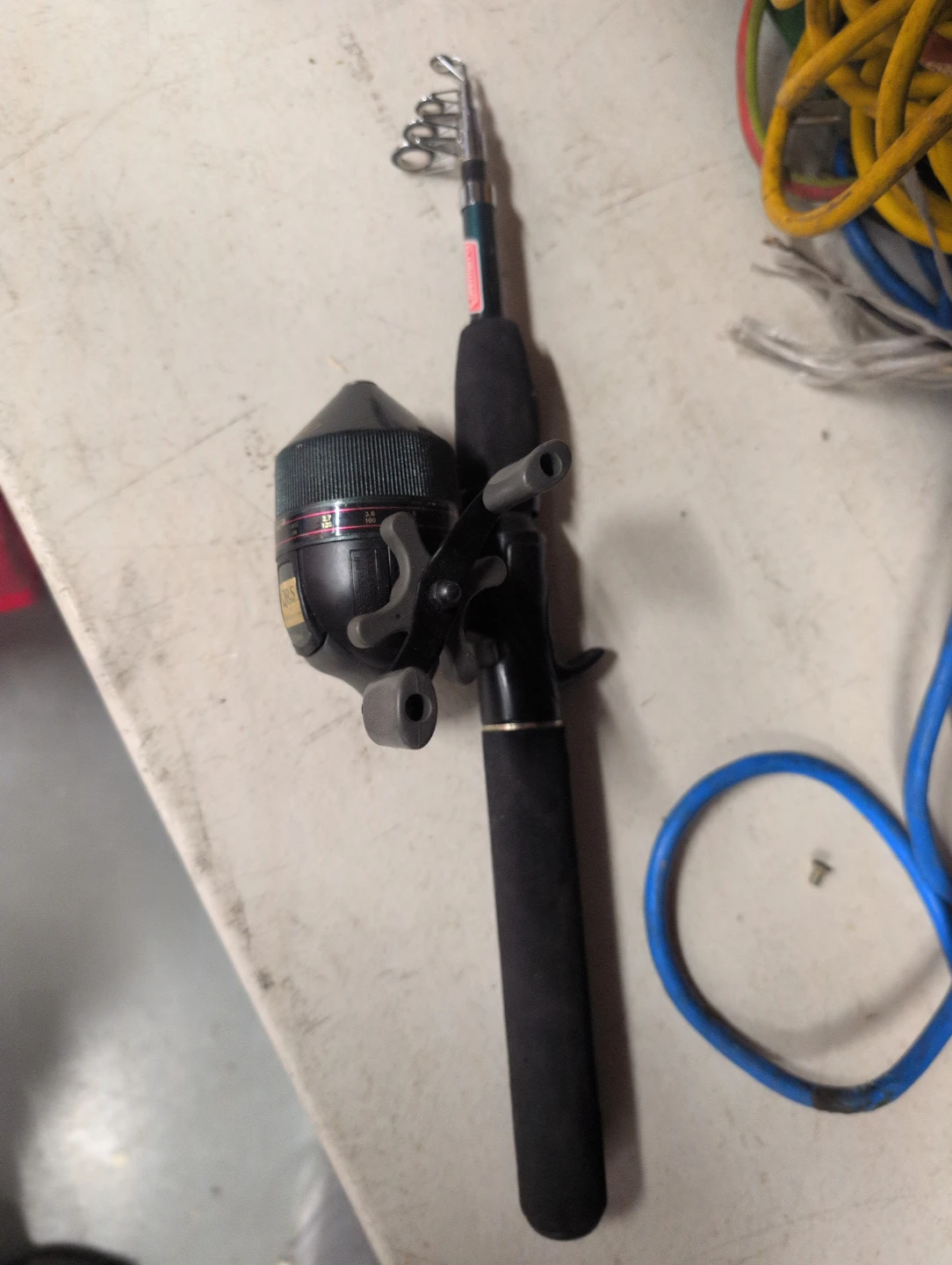 QRS CO10 Telescopic Fishing Rod and Reel Combo