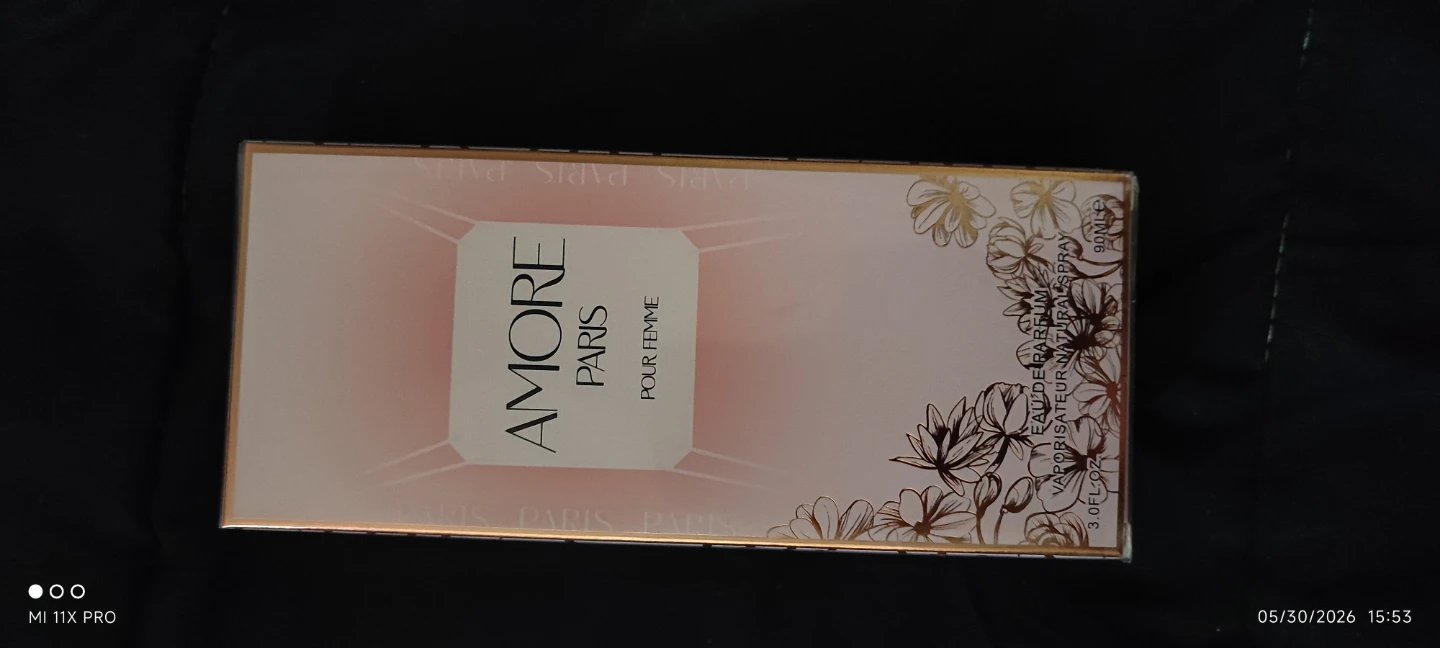 Amore Paris Eau de Parfum Pour Femme Natural Spray 90ml