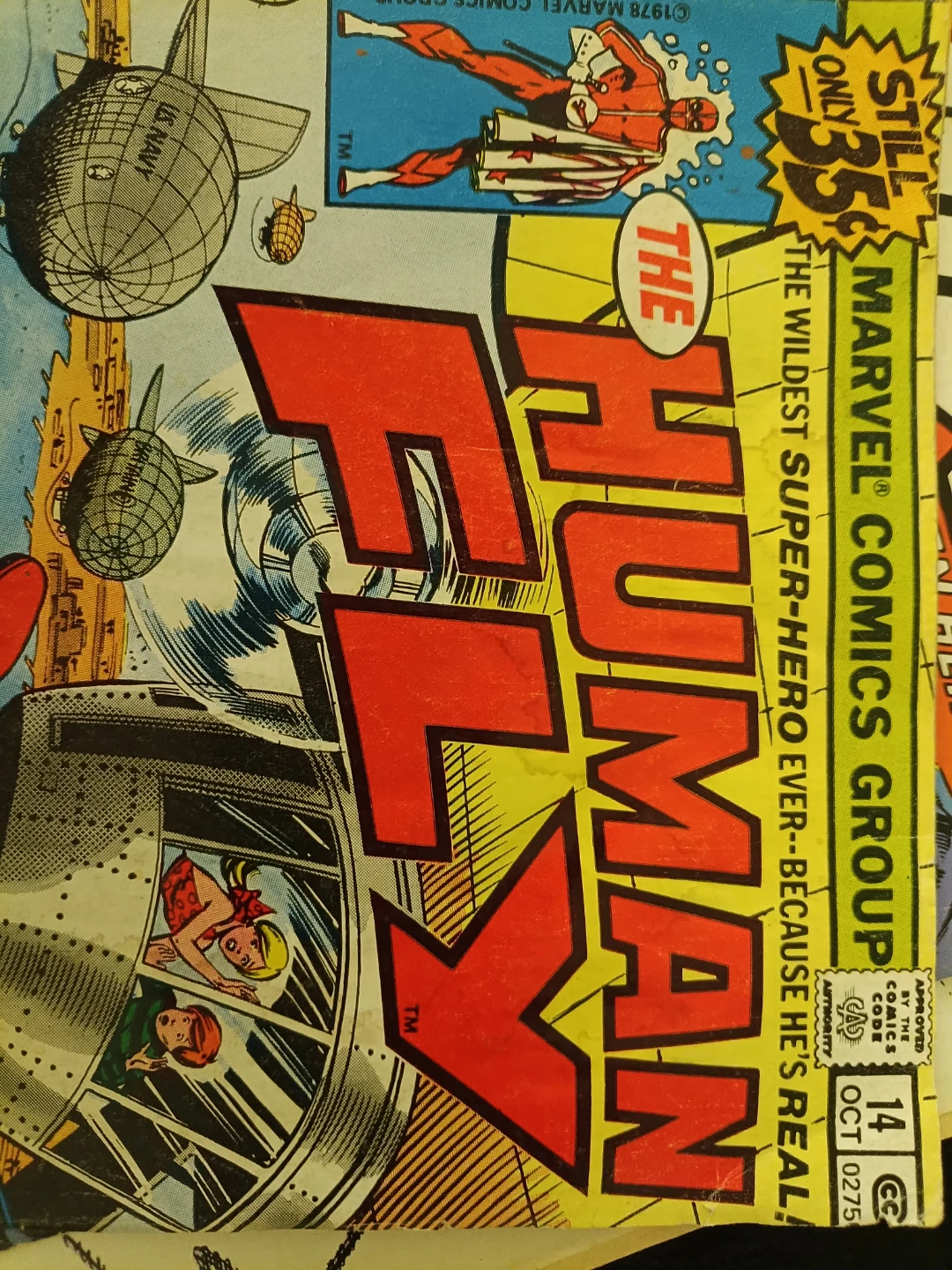 The Human Fly Marvel Comic #14 - photo 3