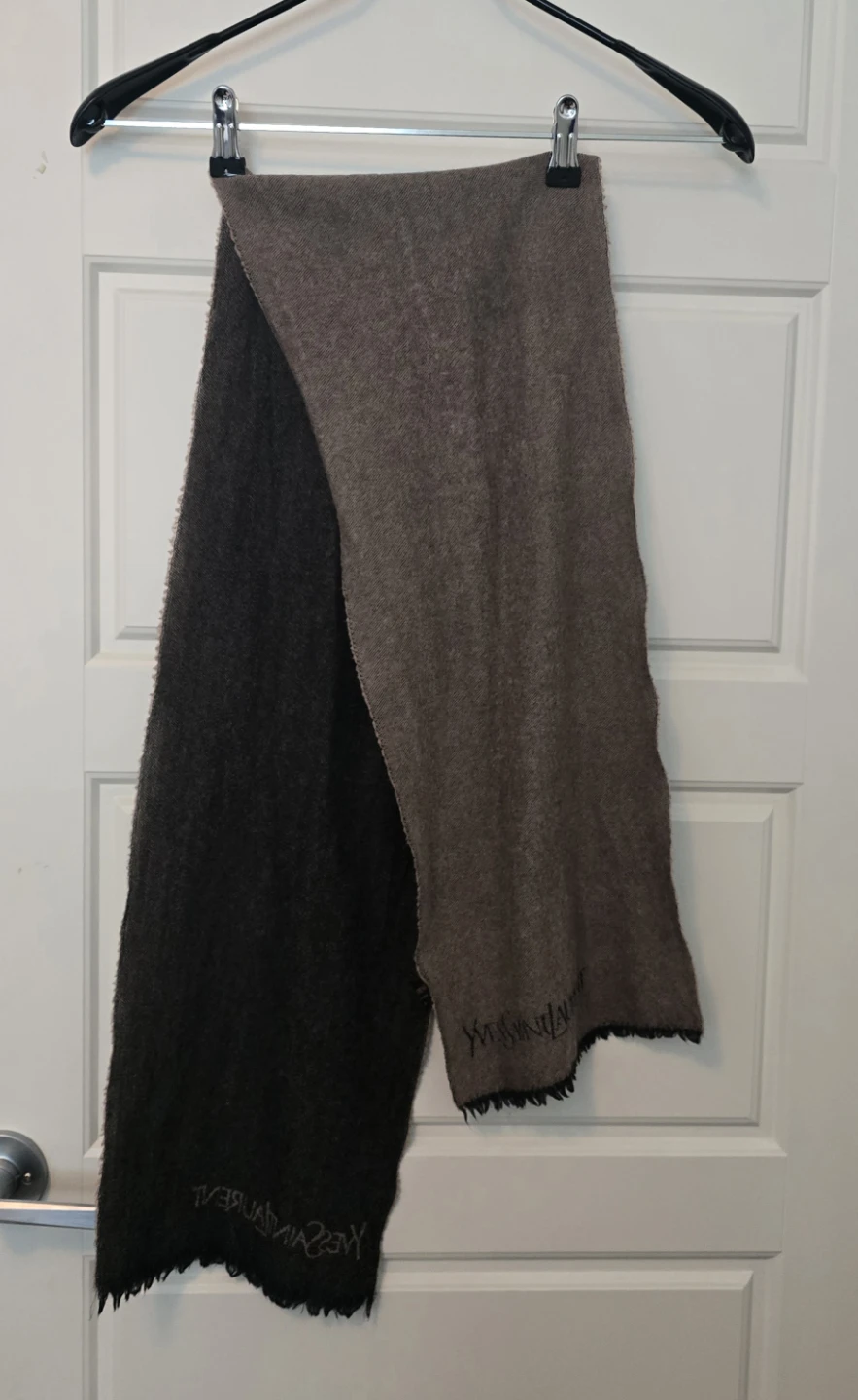 Vintage Yves Saint Laurent Wool Scarf