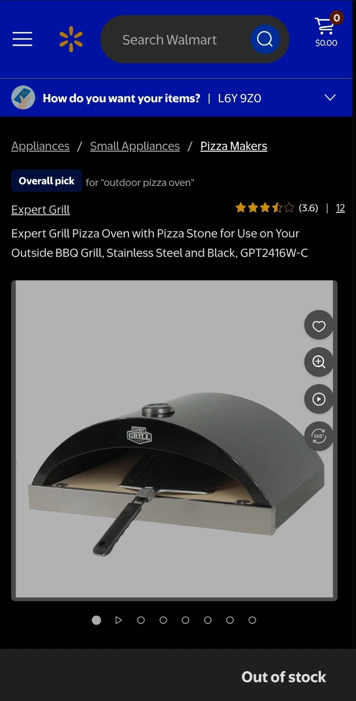 Expert Grill Pizza Oven with Pizza Stone - photo 2