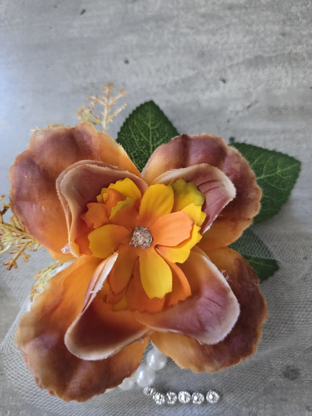 Floral Corsage with Roses and Accent Flowers - photo 2
