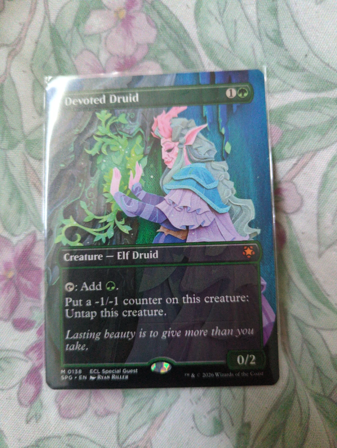 Magic: The Gathering Devoted Druid Card