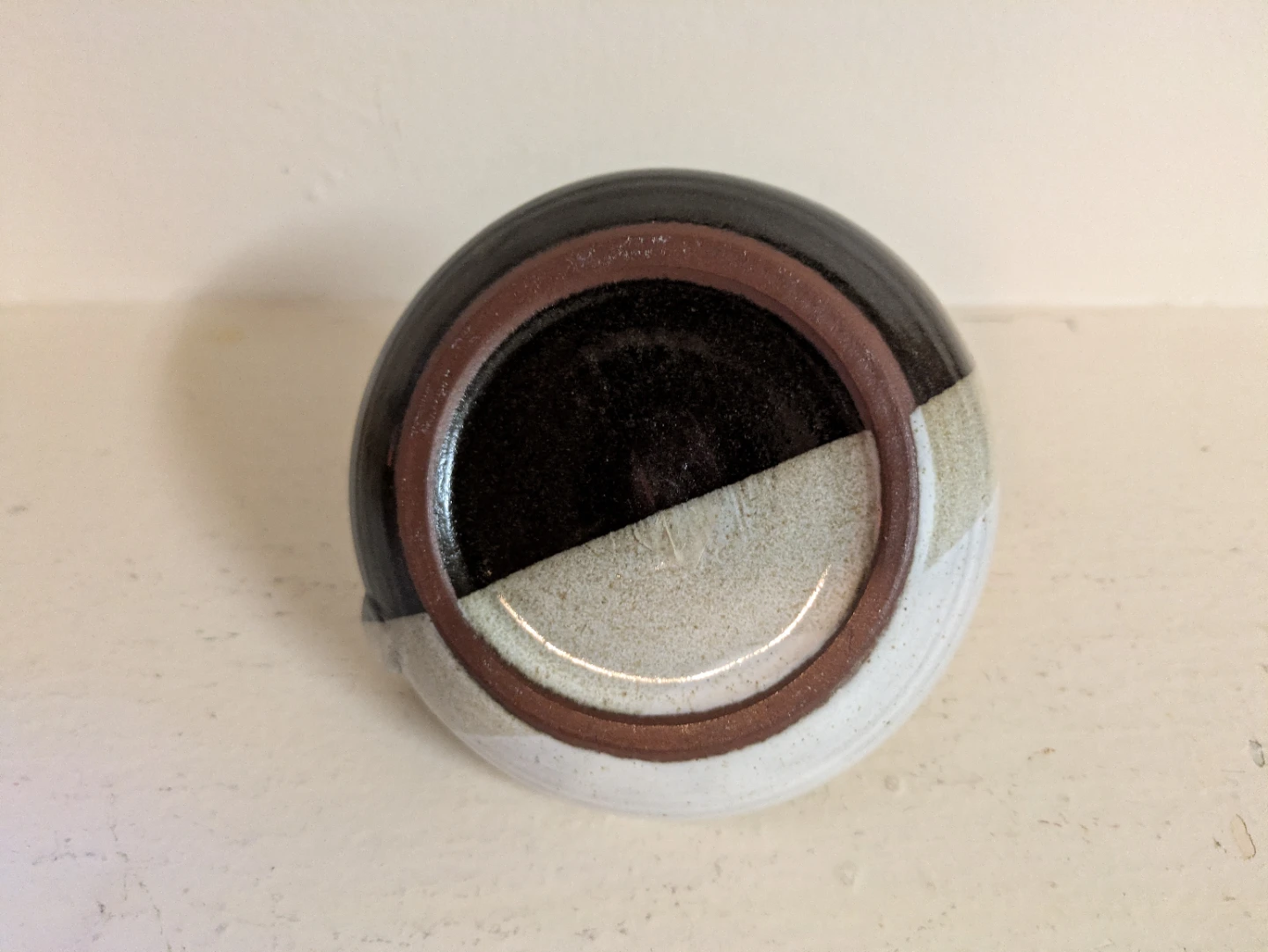 Ceramic Candlestick Holder with Handle - photo 3