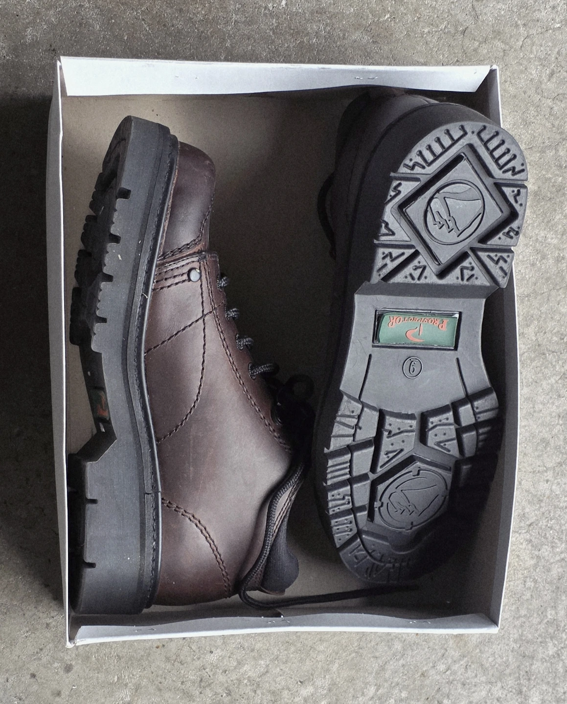 Prospector Brown Leather Work Boots - photo 2