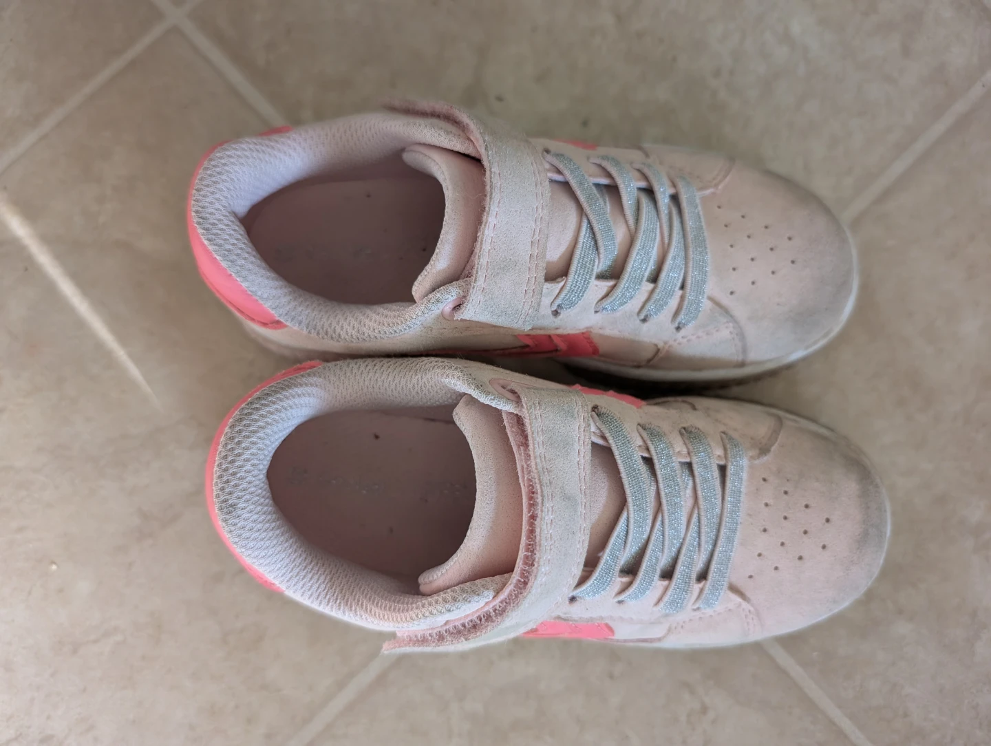 Kids' Pink & White Sneakers - photo 2