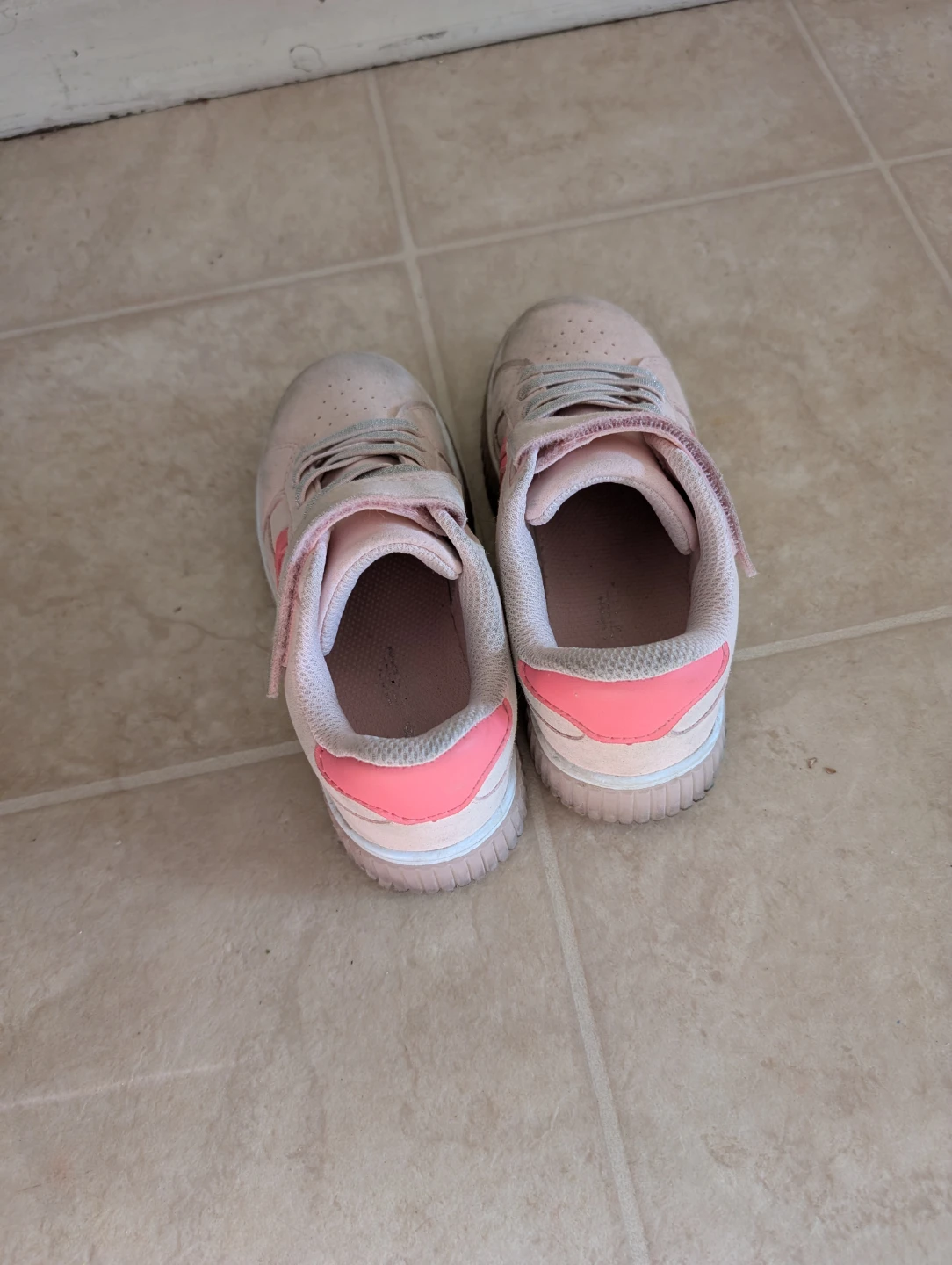 Kids' Pink & White Sneakers - photo 3