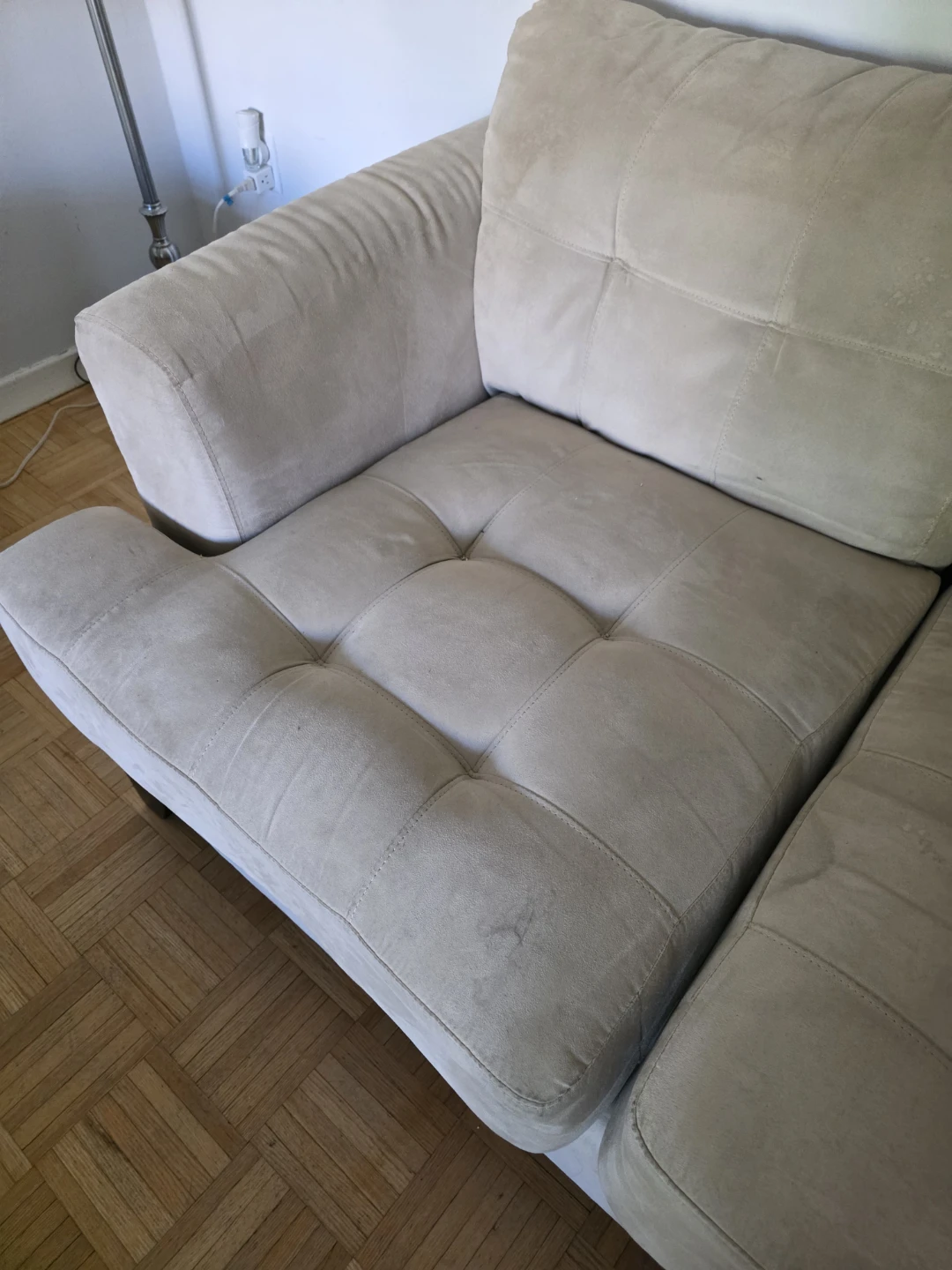 Suede Love Seat - photo 5