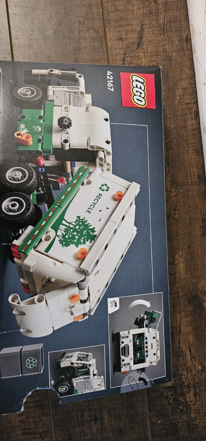 LEGO Technic 42167 Mack Electric Garbage Truck Set - photo 2