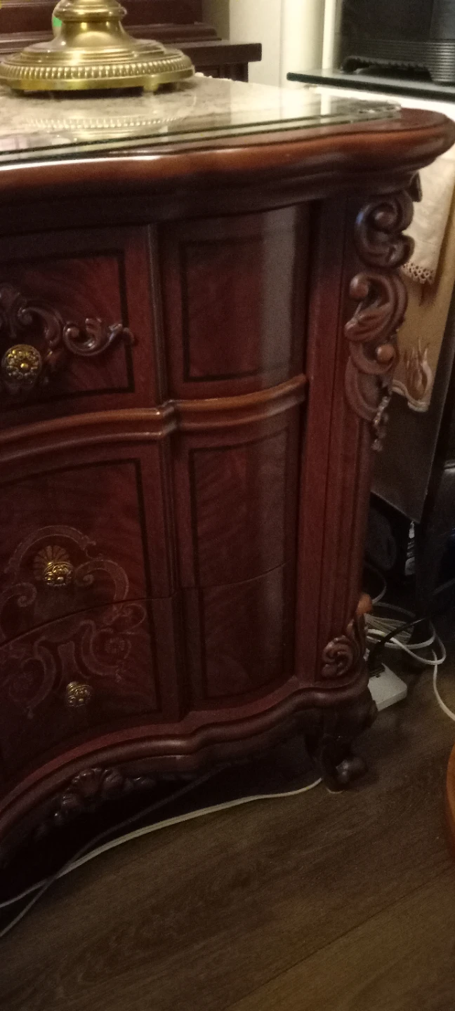 Ornate Wooden Dresser - photo 2