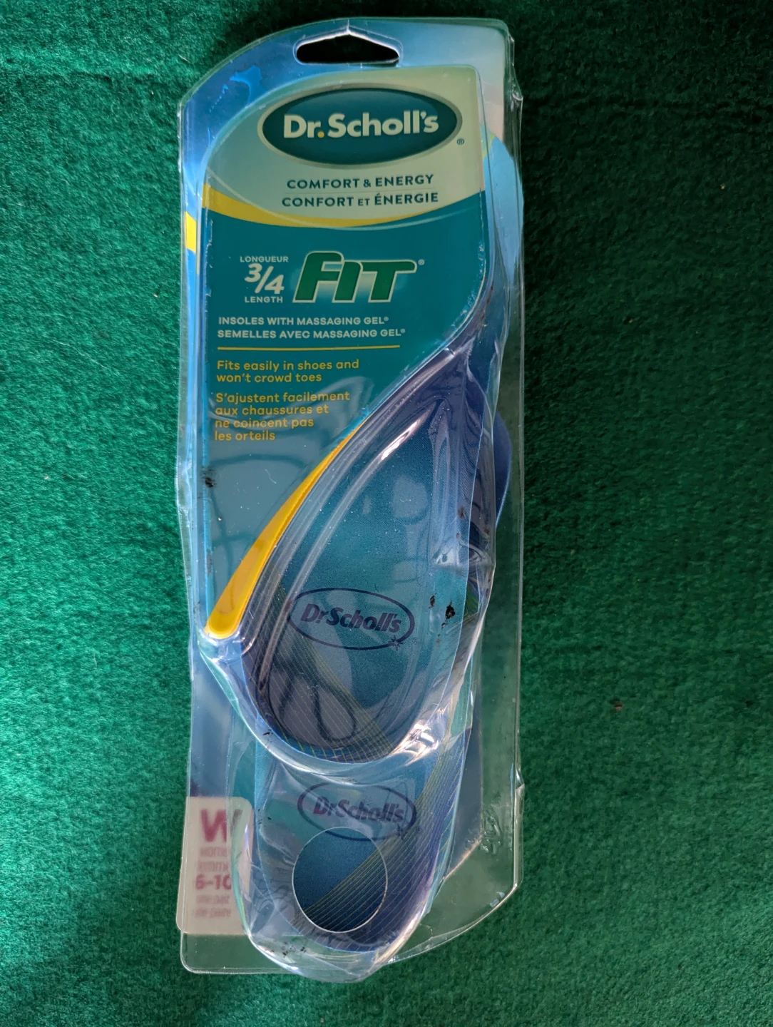Dr. Scholl's 3/4 Fit Comfort & Energy Insoles