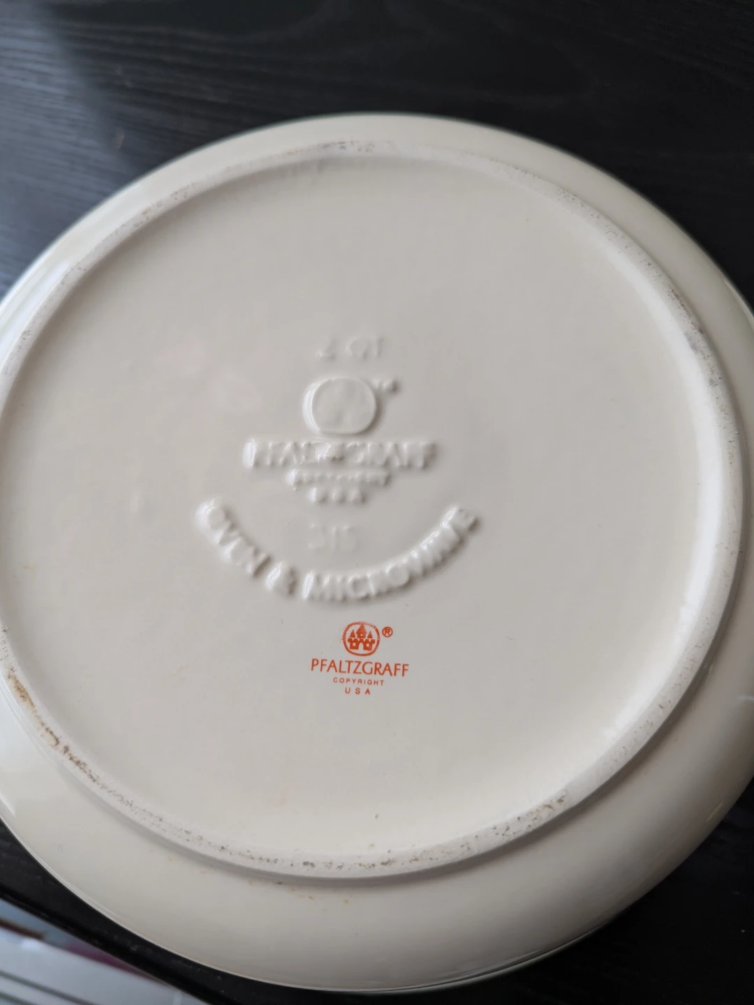 Vintage Pfaltzgraff Tea Rose Casserole Dish 1.5L w/Lid - photo 3
