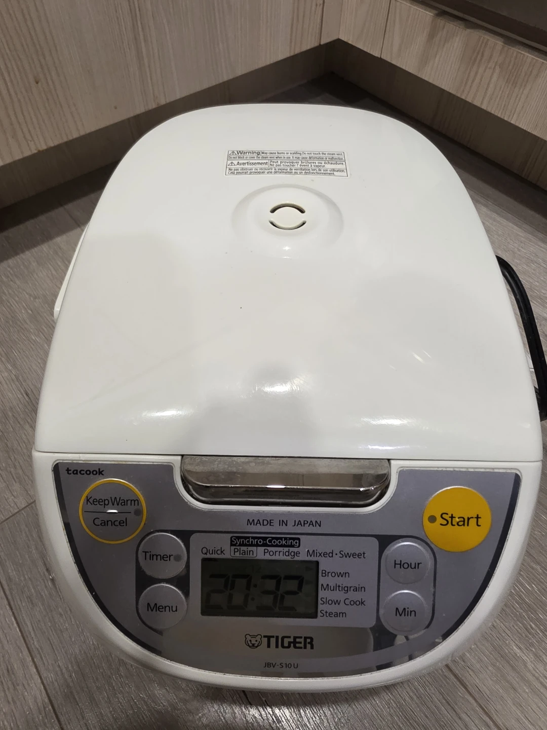 Tiger JBV-S10U Multi Fuctional Rice Cooker