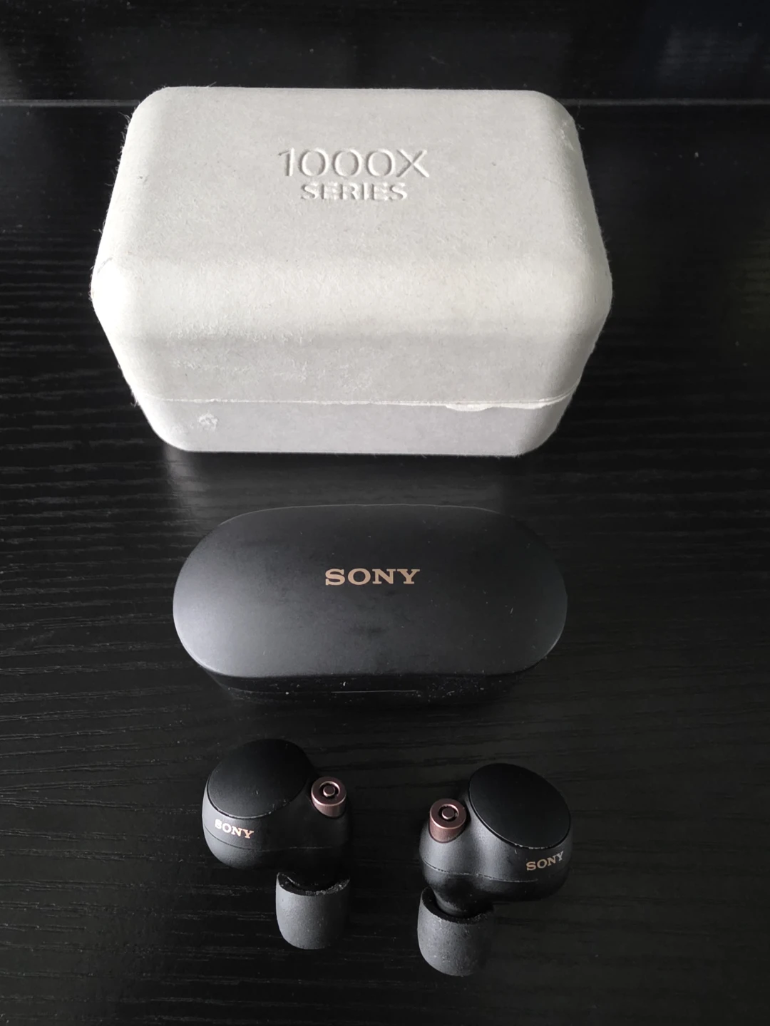 Sony 1000XM4 Series True Wireless Earbuds, with noise cancelling