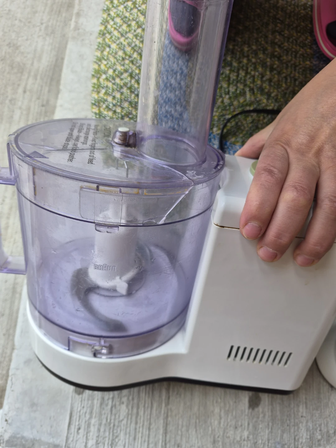 Braun Food Processor and Salton grinder - photo 2