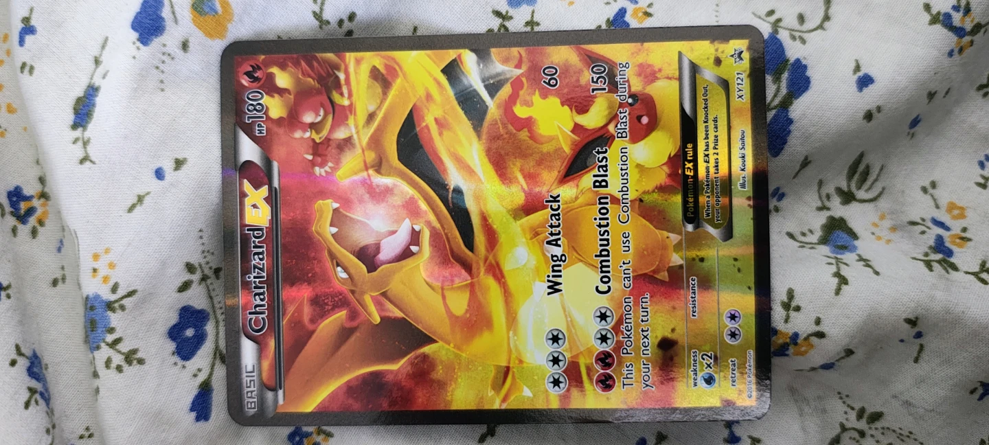 Pokemon Charizard EX  xy promo Trading Card