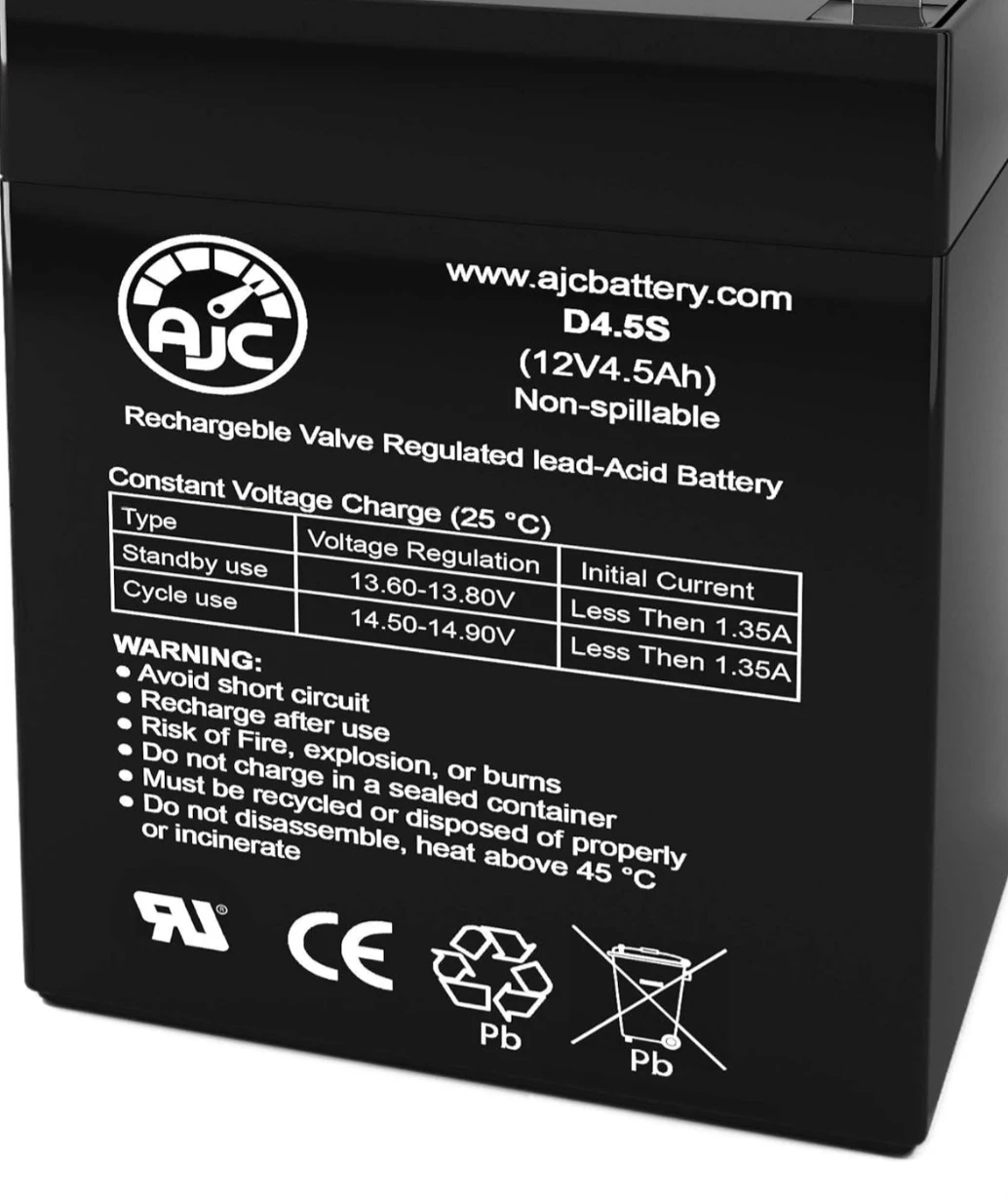 Brand new D4.5S T1  Rechargeable Valve  Lead-Acid Battery
